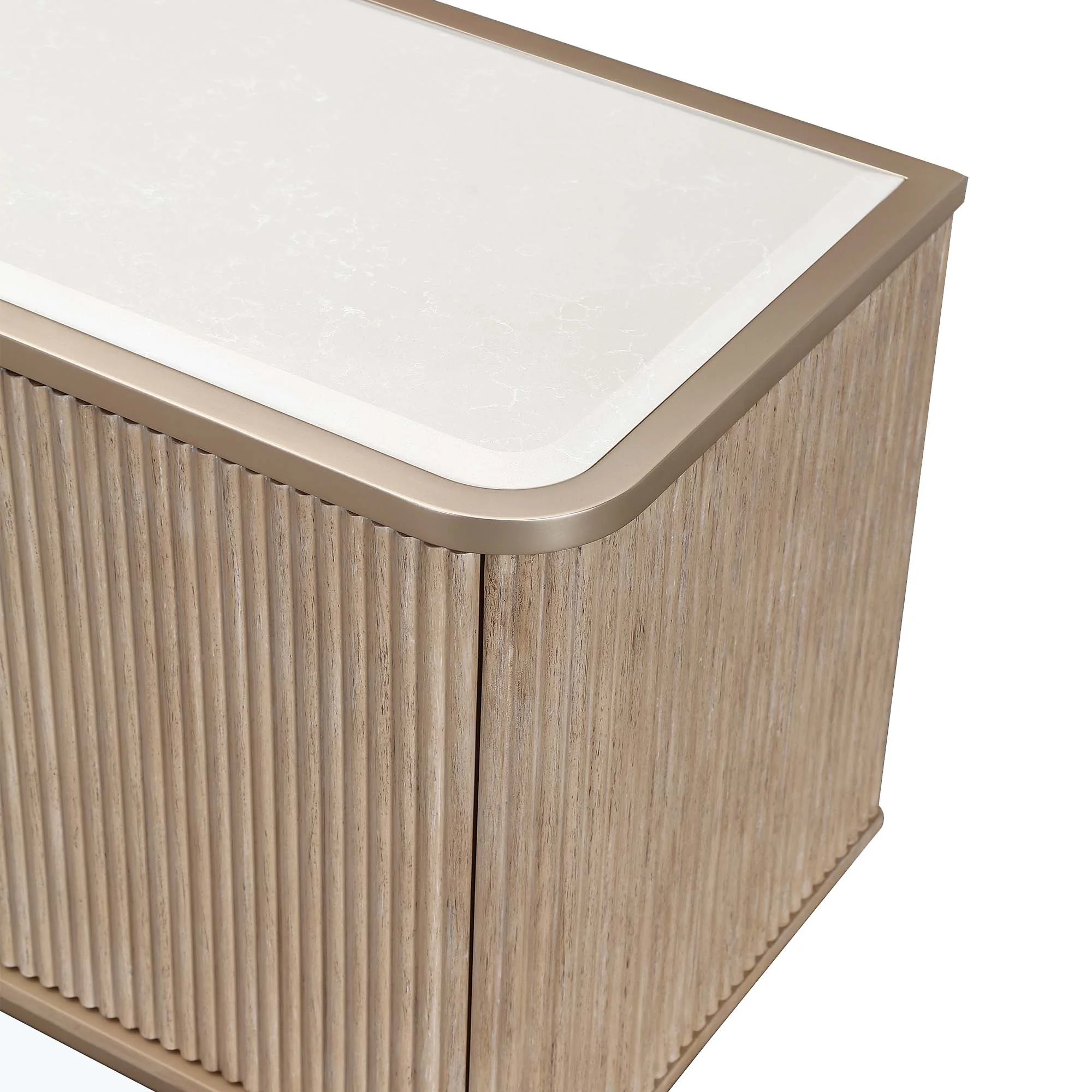 West Kensington Media Cabinet - Sea Salt Caramel - Image 10