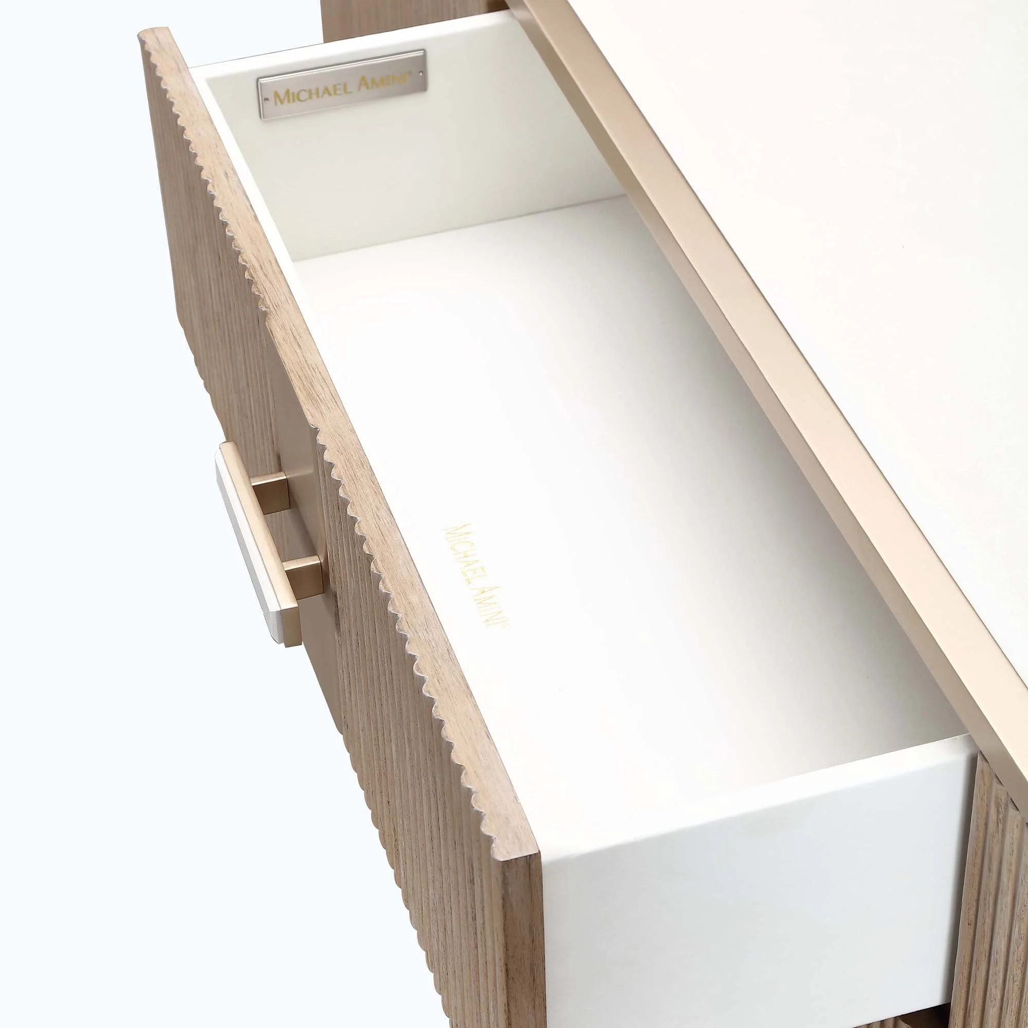 West Kensington Media Cabinet - Sea Salt Caramel - Image 7