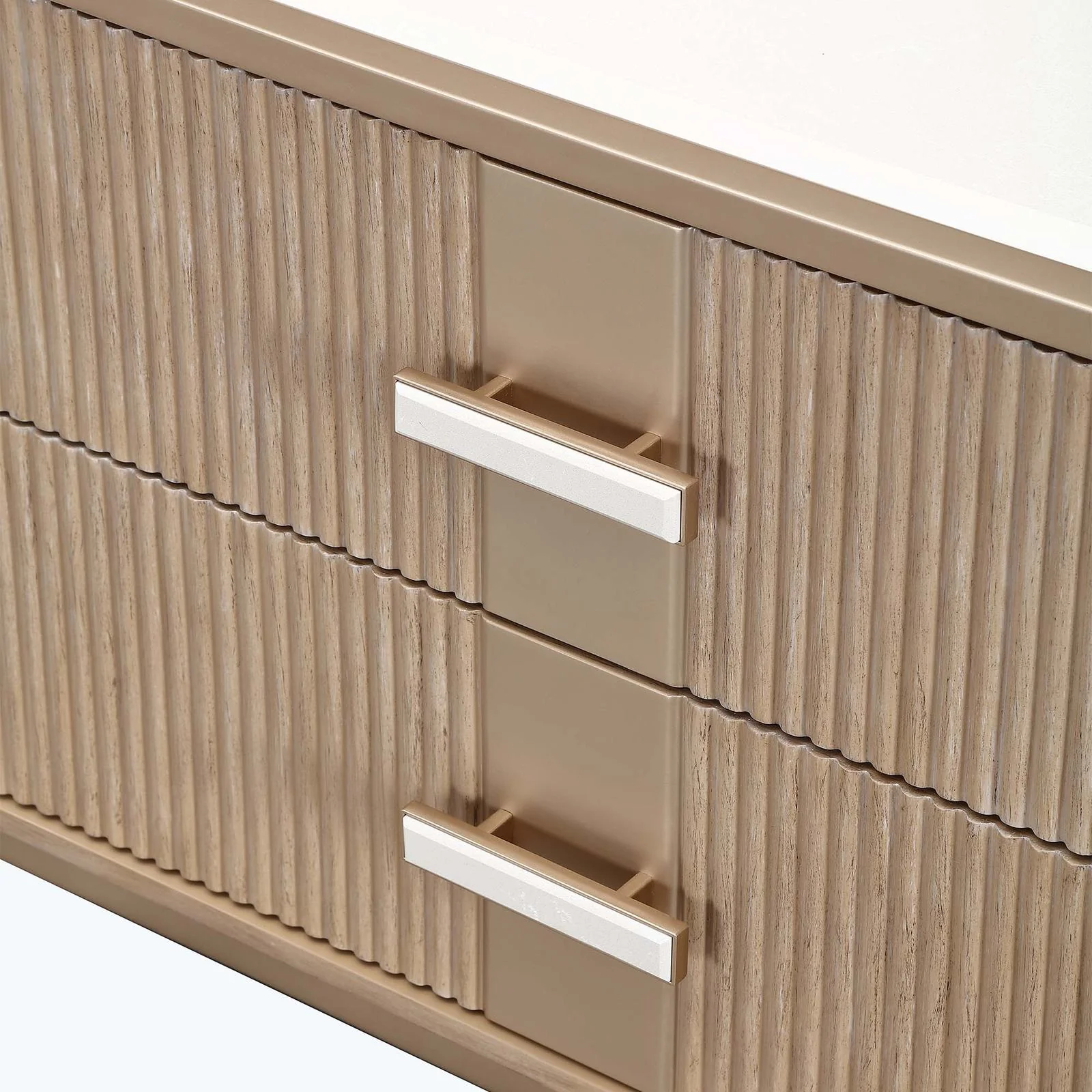 West Kensington Media Cabinet - Sea Salt Caramel - Image 8