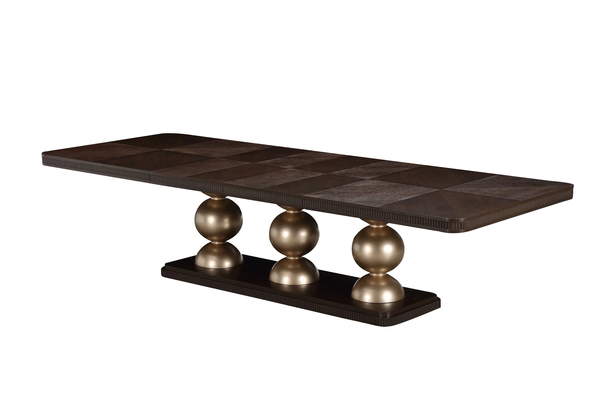 West Kensington Rectangular Dining Table - Medium Espresso - Image 19