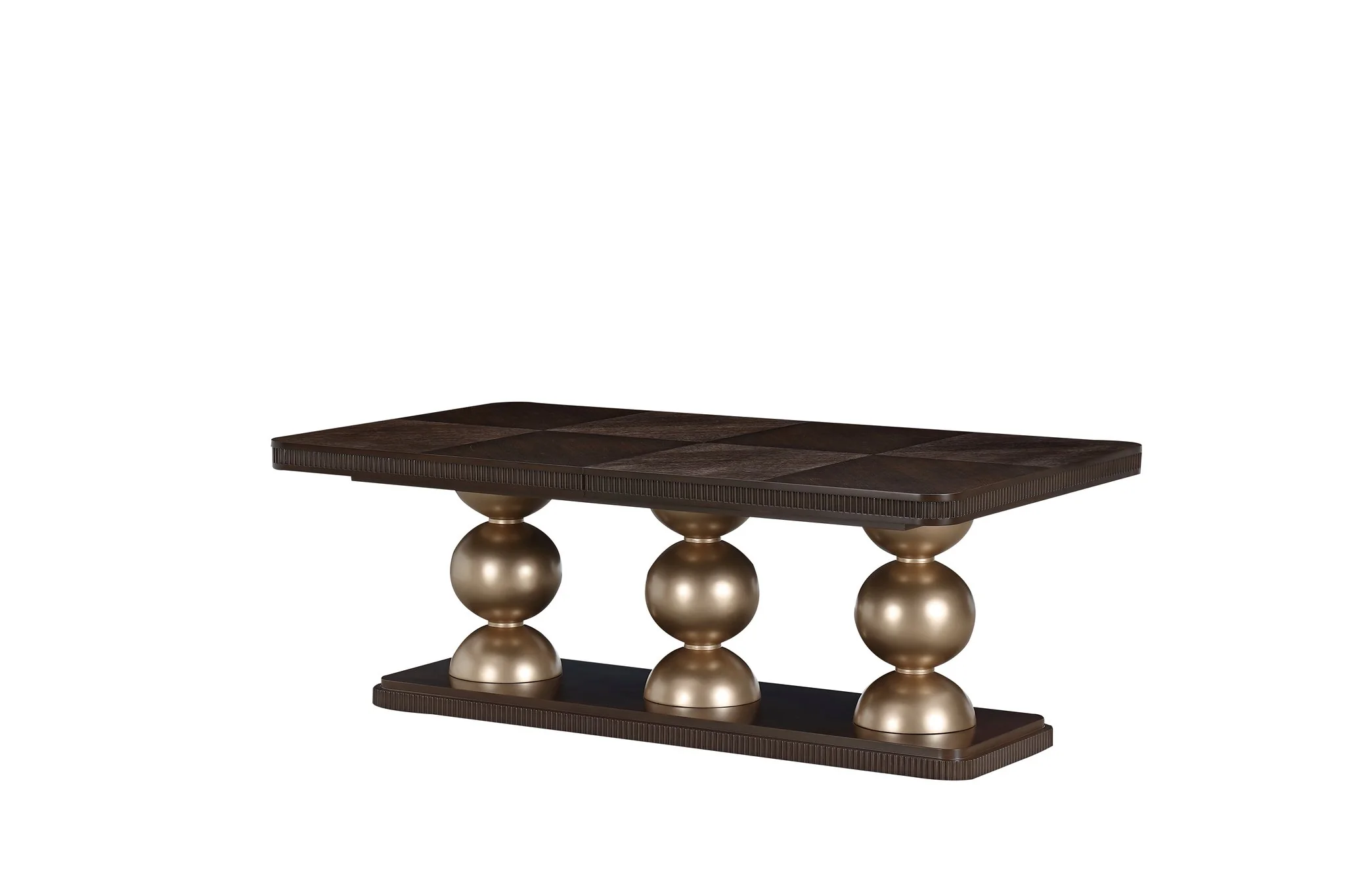 West Kensington Rectangular Dining Table - Medium Espresso - Image 4