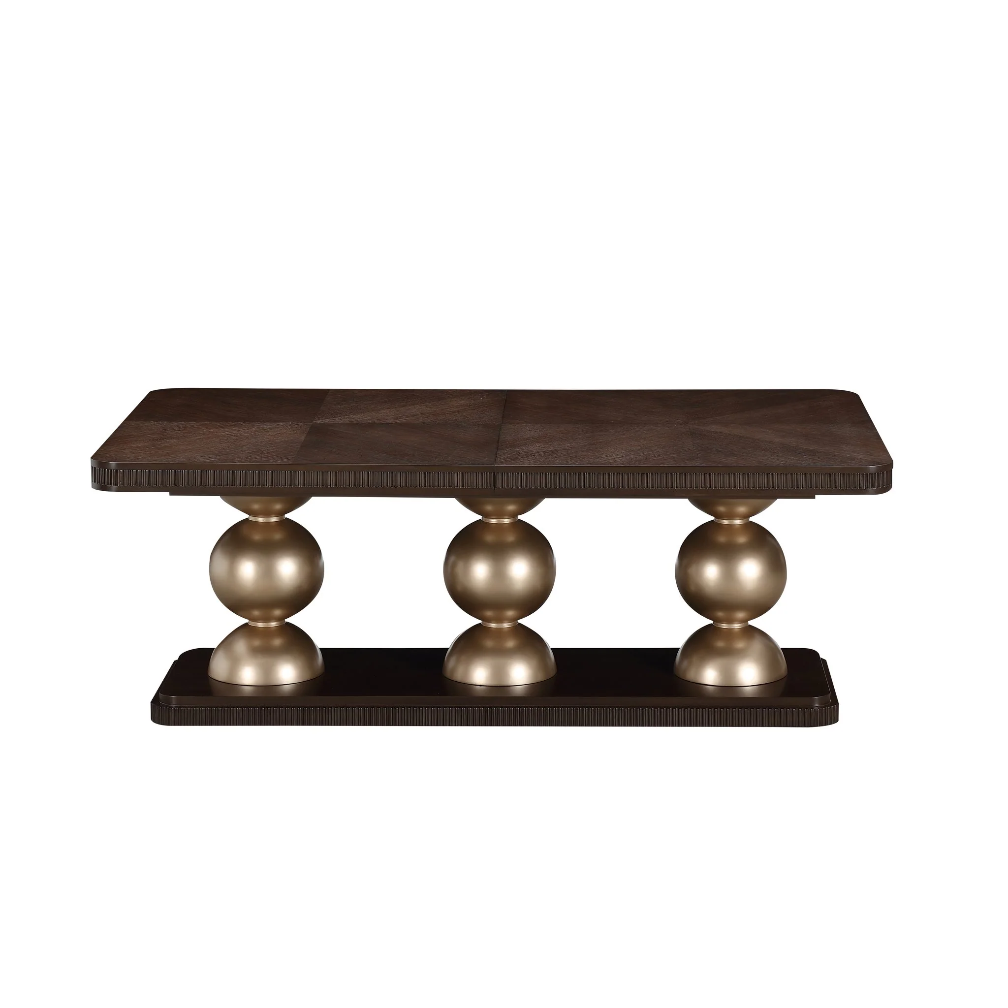 West Kensington Rectangular Dining Table - Medium Espresso - Image 6