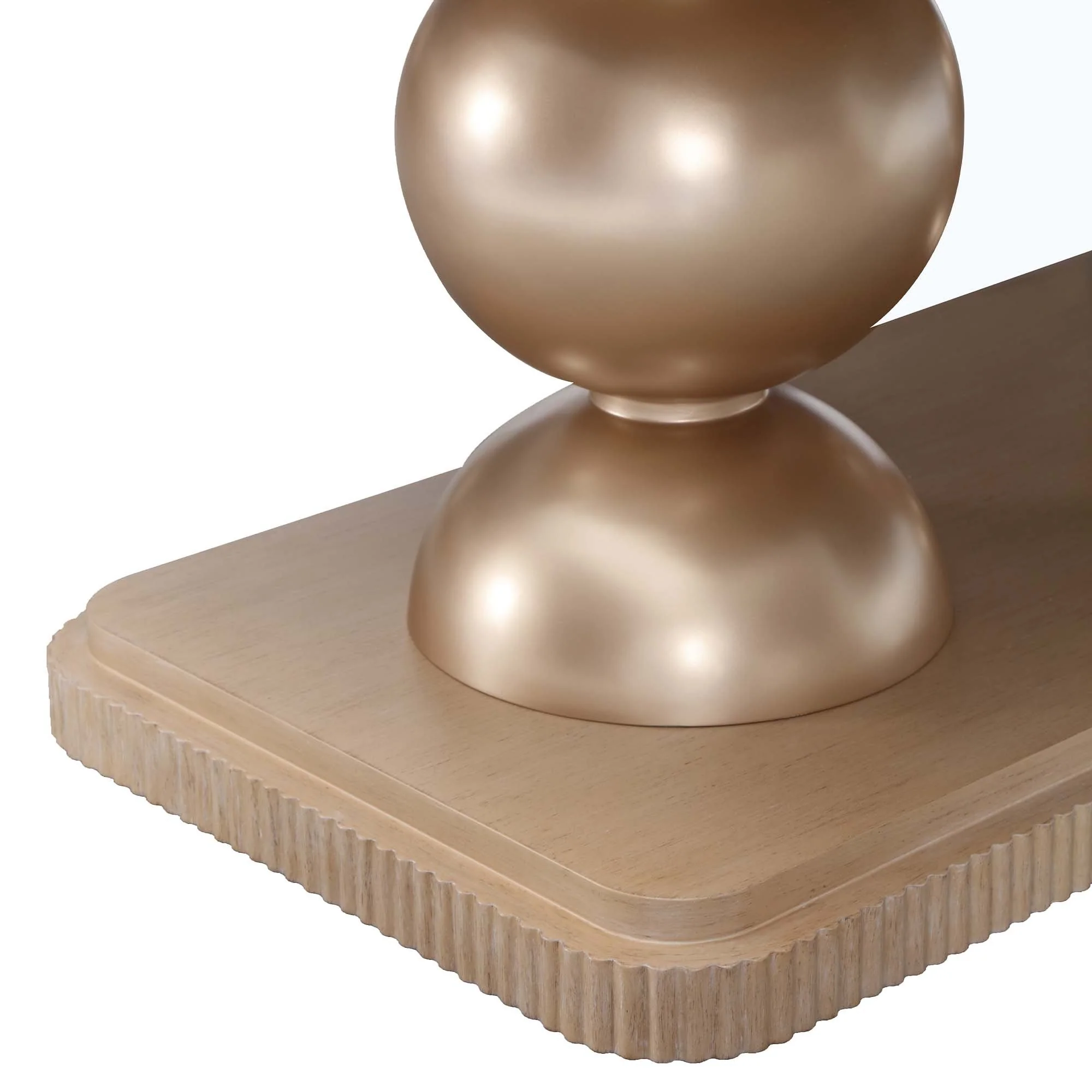 West Kensington Rectangular Dining Table - Sea Salt Caramel - Image 11