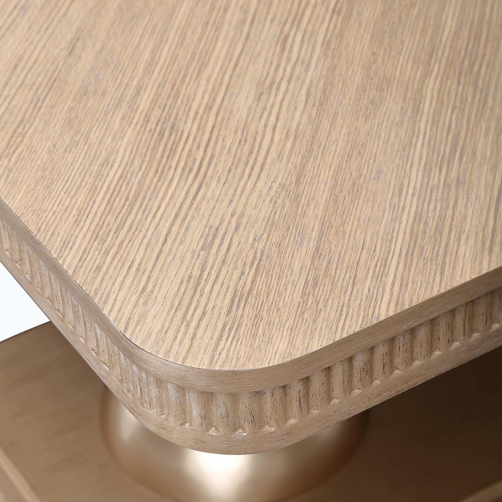 West Kensington Rectangular Dining Table - Sea Salt Caramel - Image 12