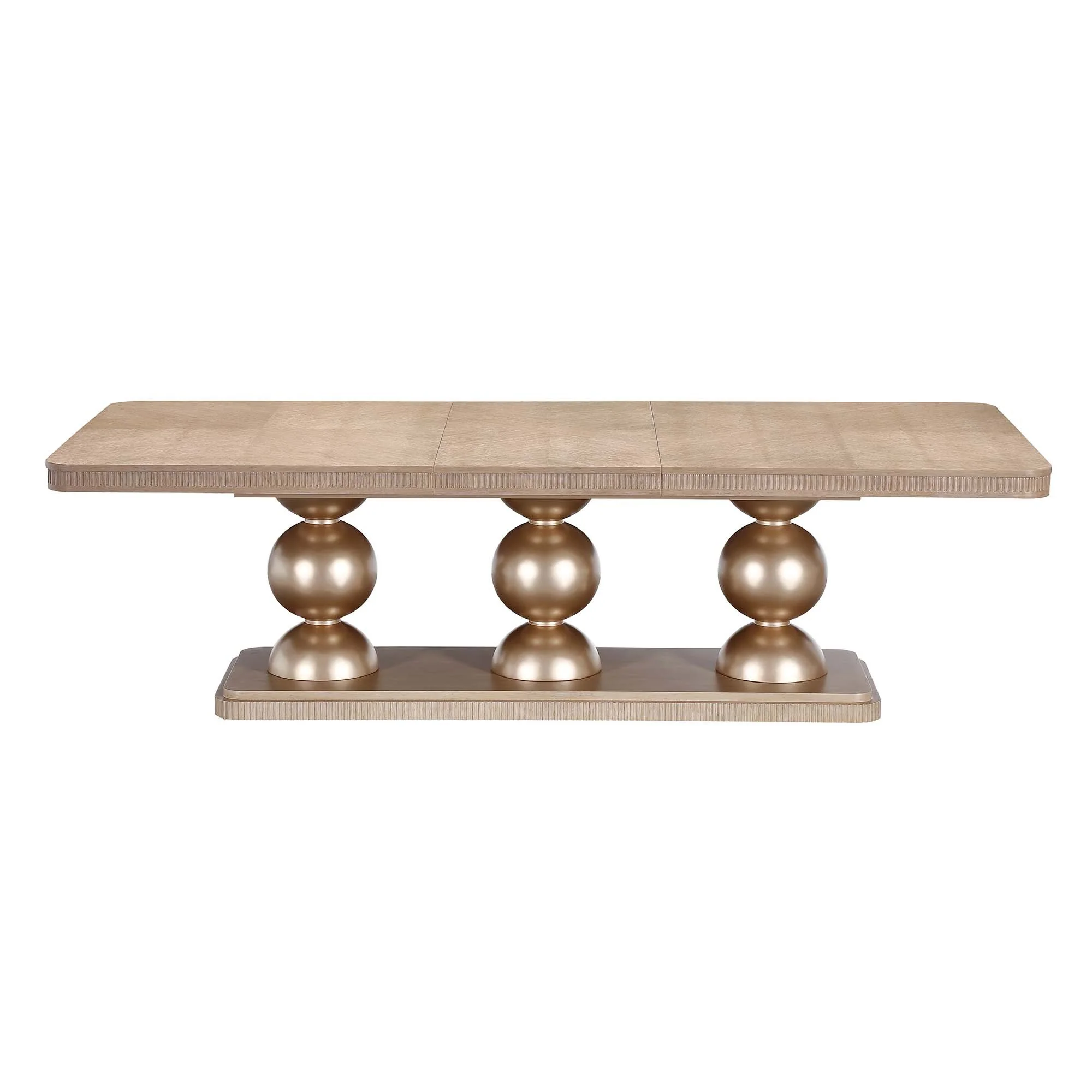 West Kensington Rectangular Dining Table - Sea Salt Caramel - Image 2