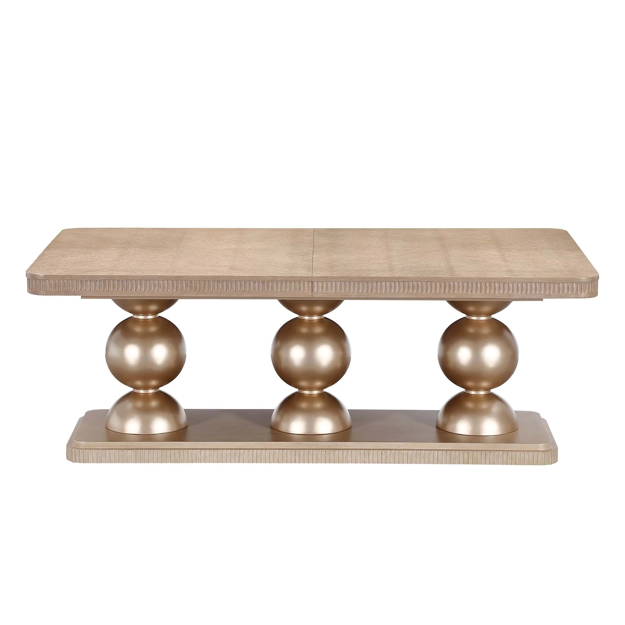 West Kensington Rectangular Dining Table - Sea Salt Caramel - Image 3
