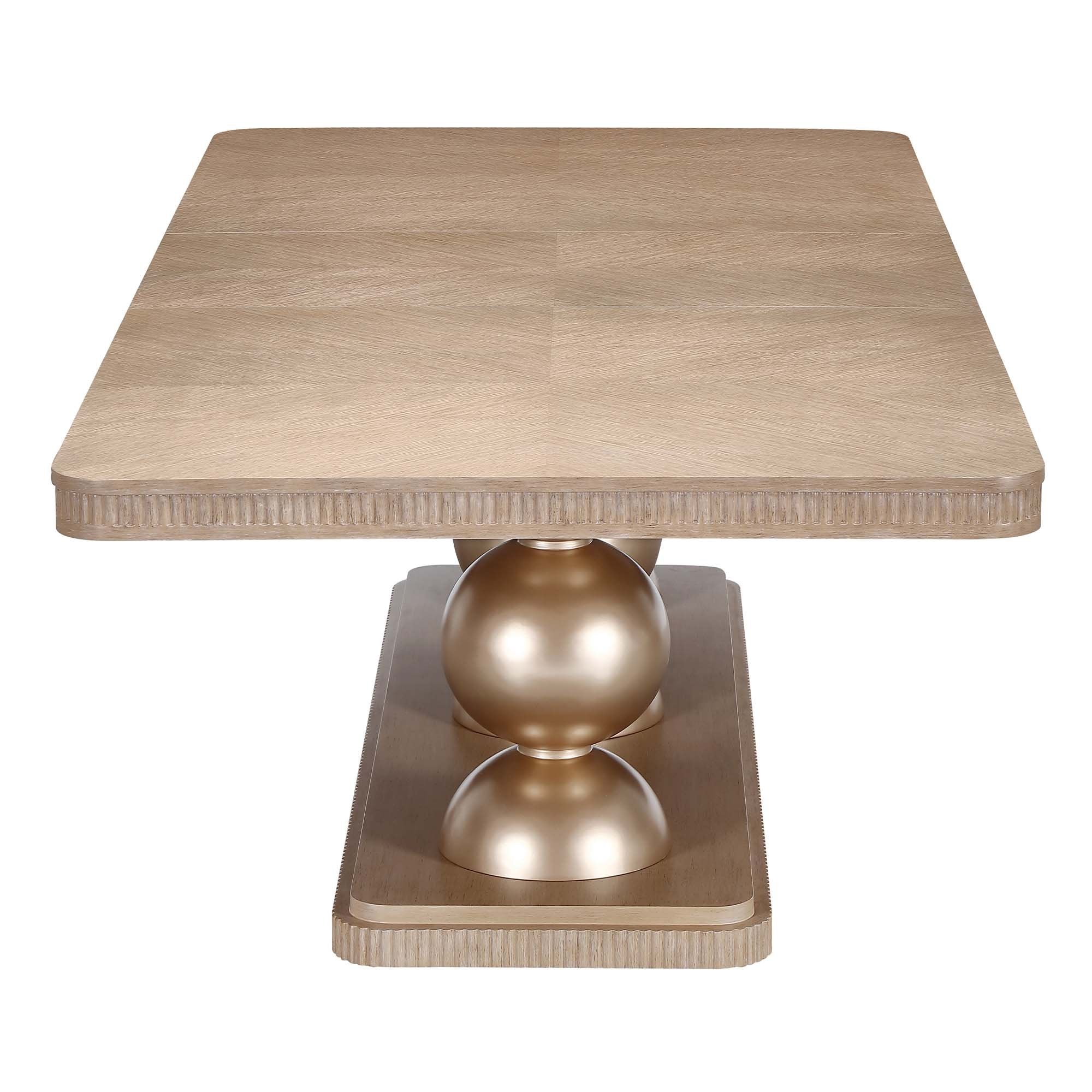West Kensington Rectangular Dining Table - Sea Salt Caramel - Image 8