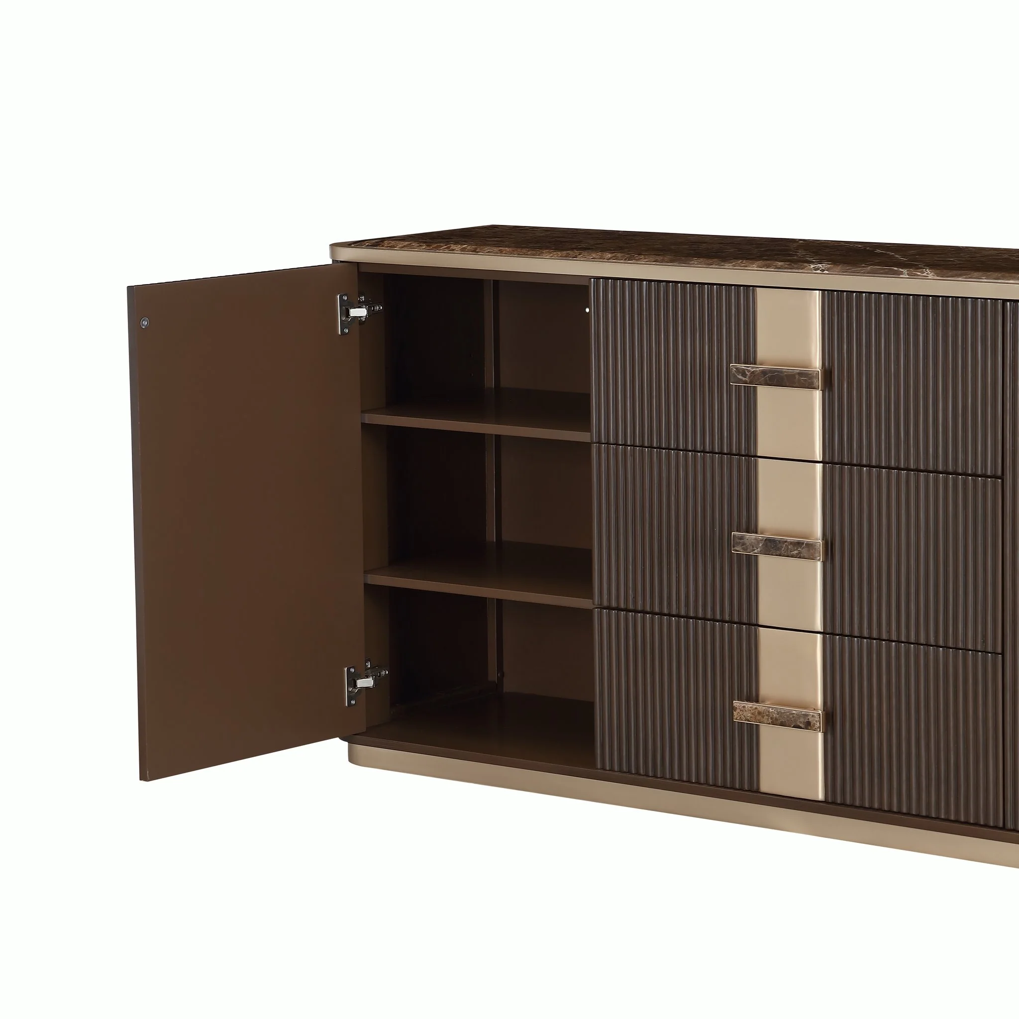 West Kensington Sideboard - Medium Espresso - Image 6