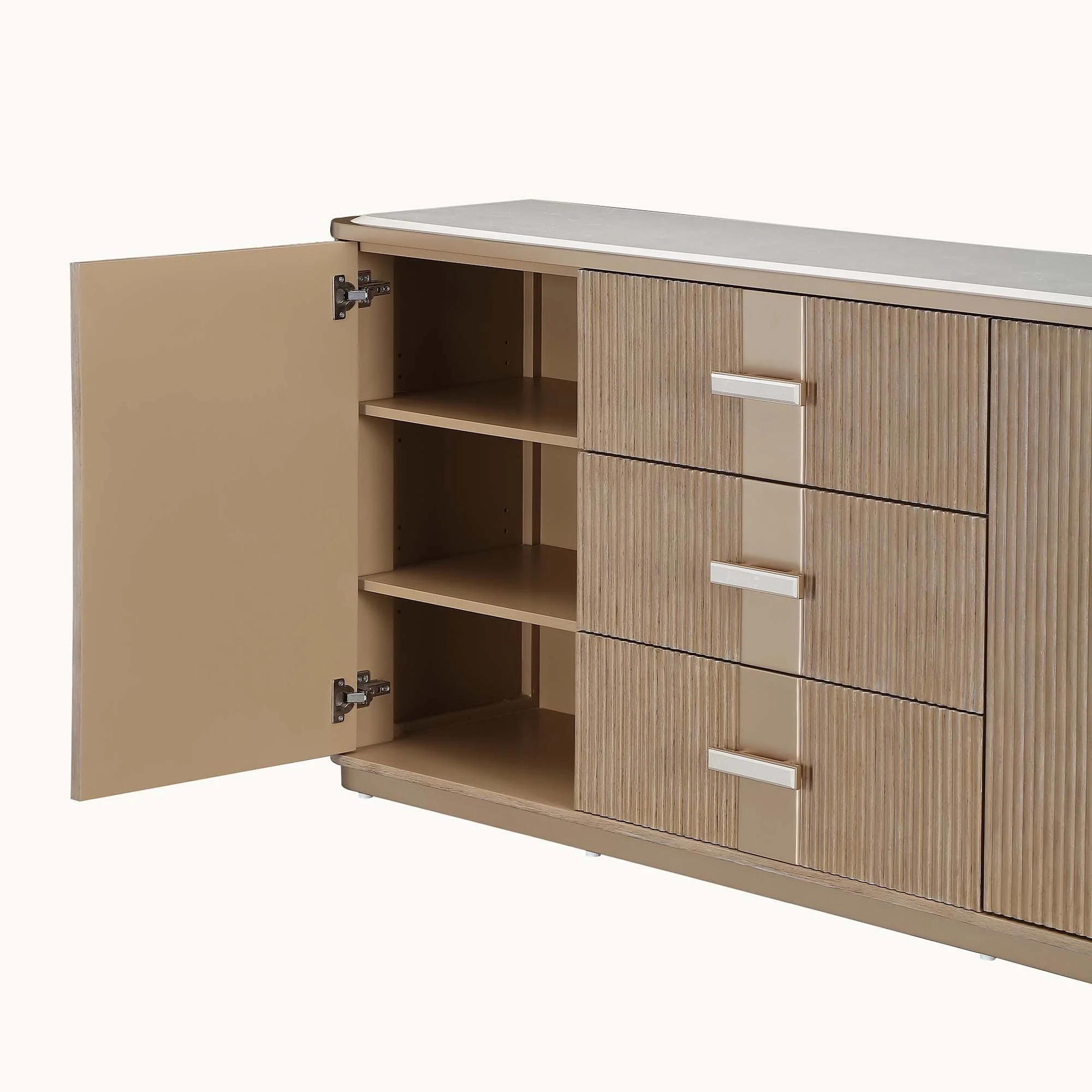 West Kensington Sideboard - Sea Salt Caramel - Image 6