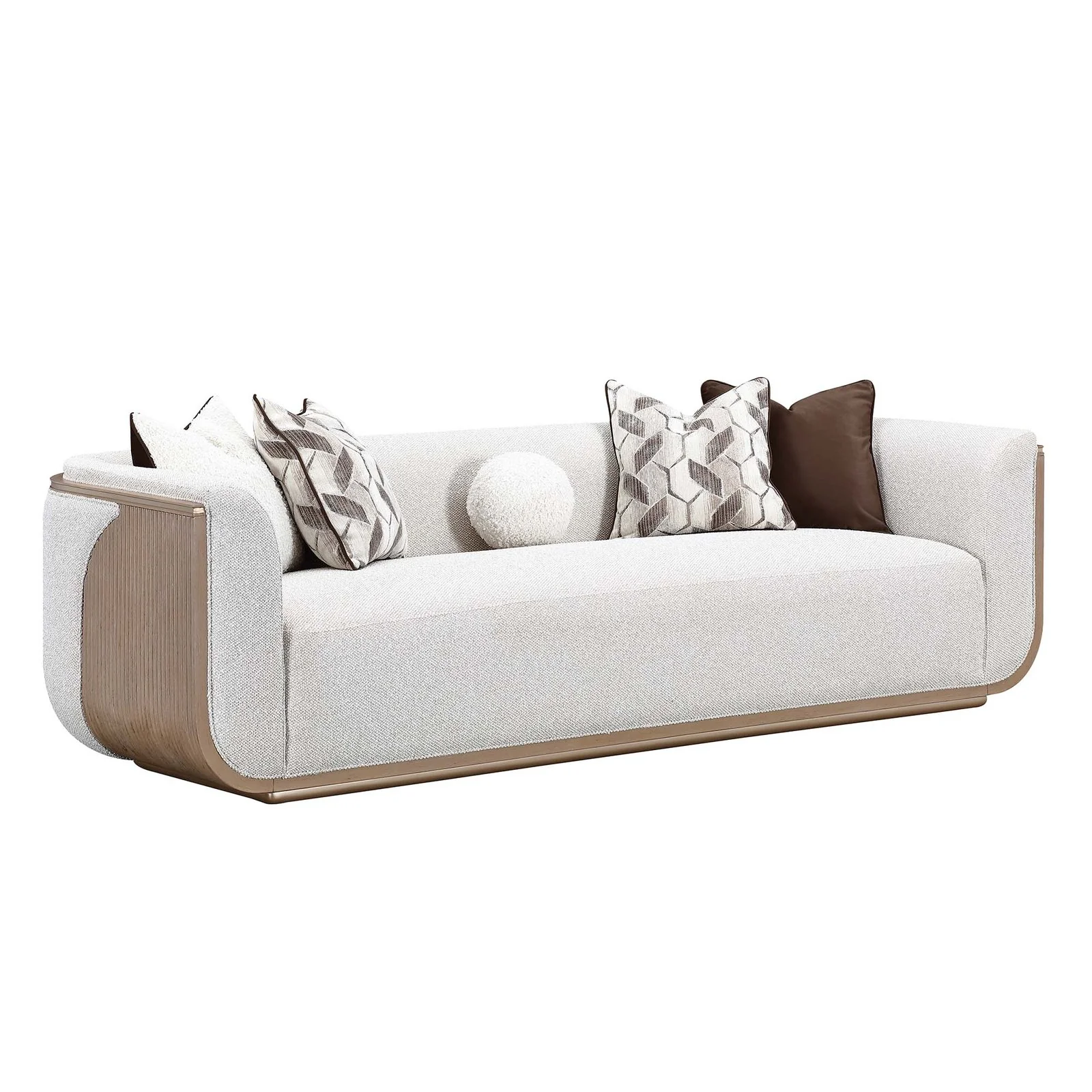 West Kensington Sofa - Buff/Seal Salt Caramel - Image 2