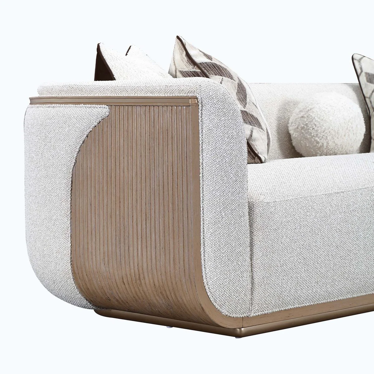 West Kensington Sofa - Buff/Seal Salt Caramel - Image 9