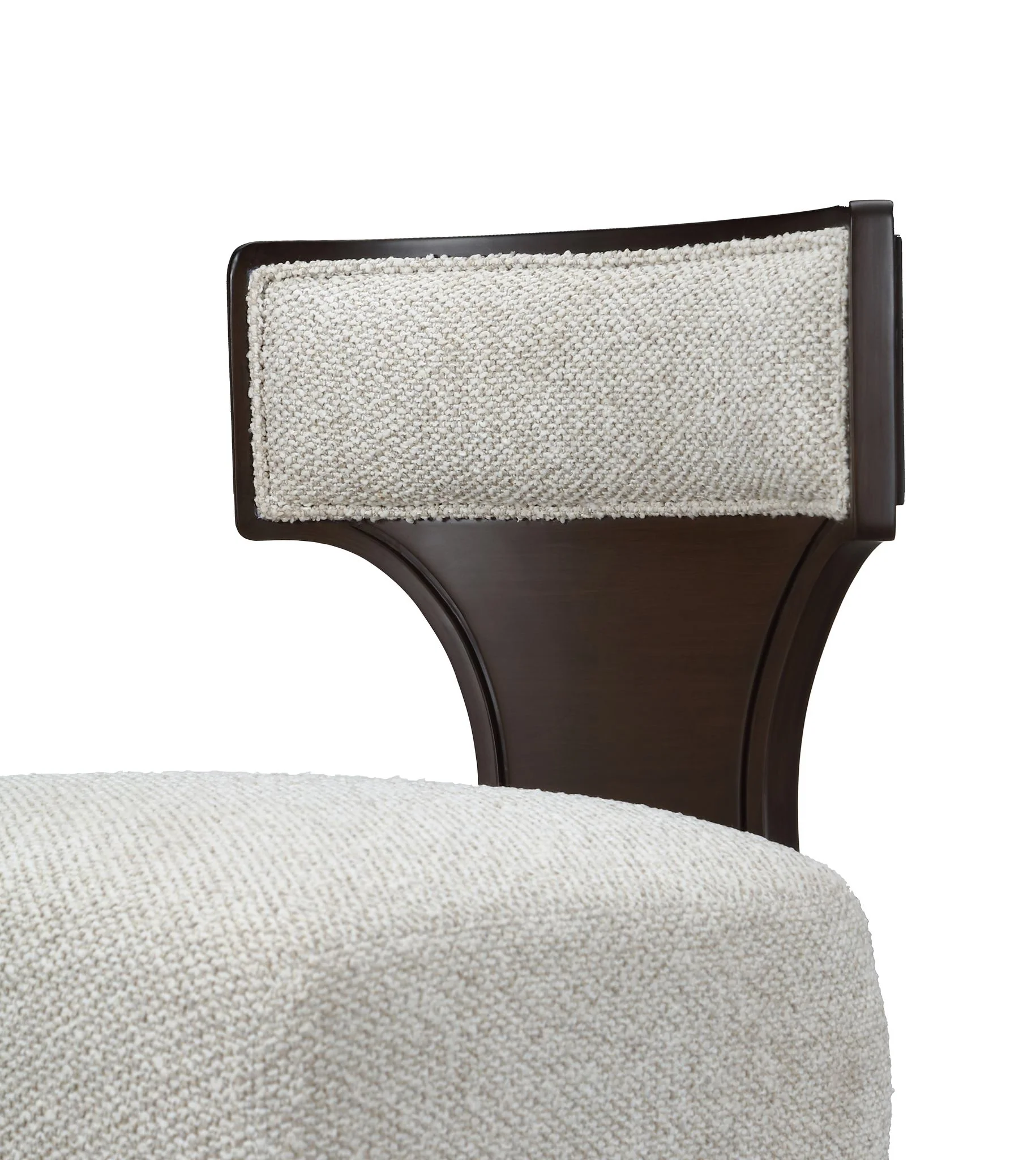 West Kensington Vanity Chair - Buff/Medium Espresso - Image 12