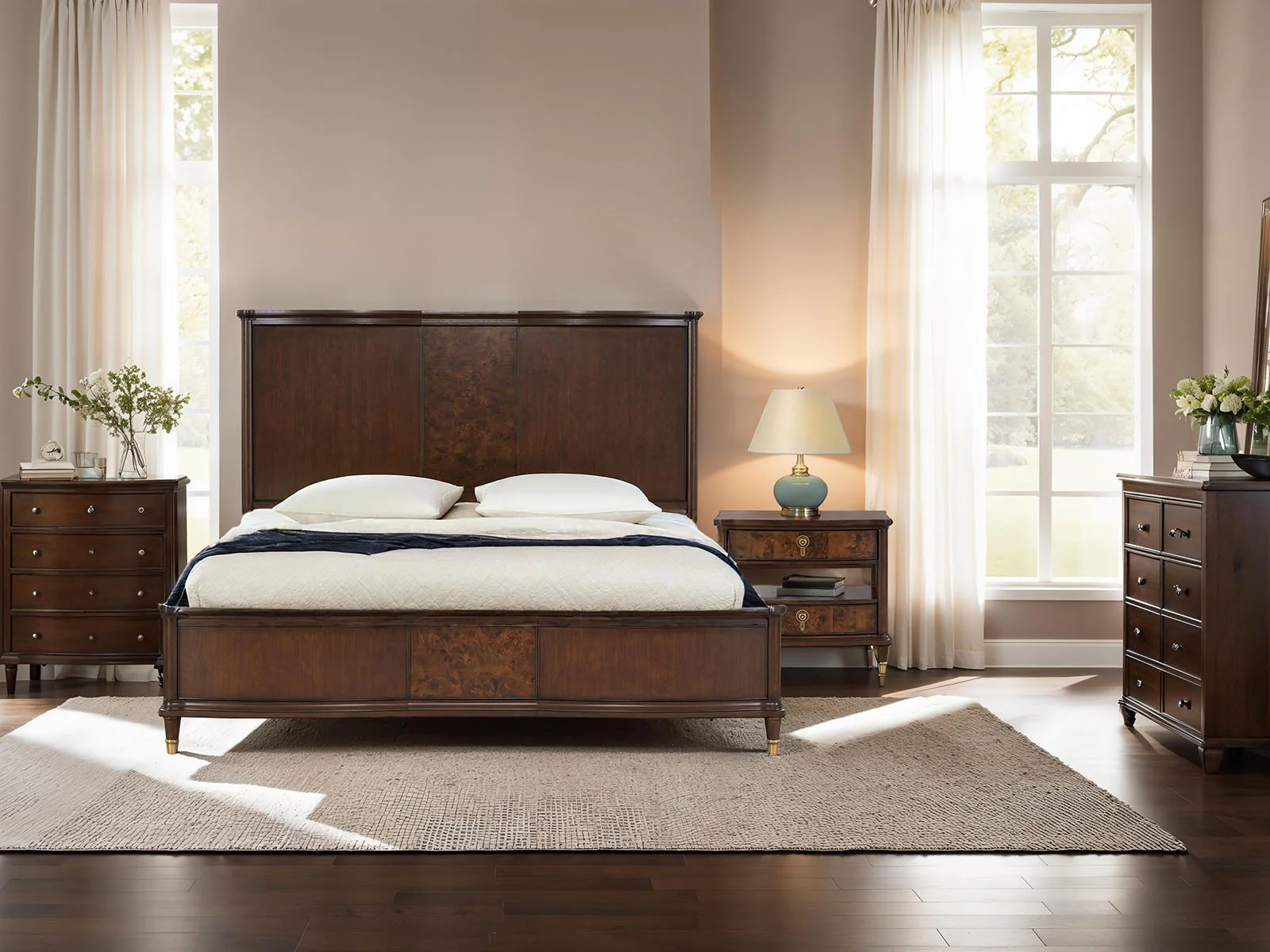 Westerham 5 Pc. Queen Bedroom Set w/ Chest - Image 2