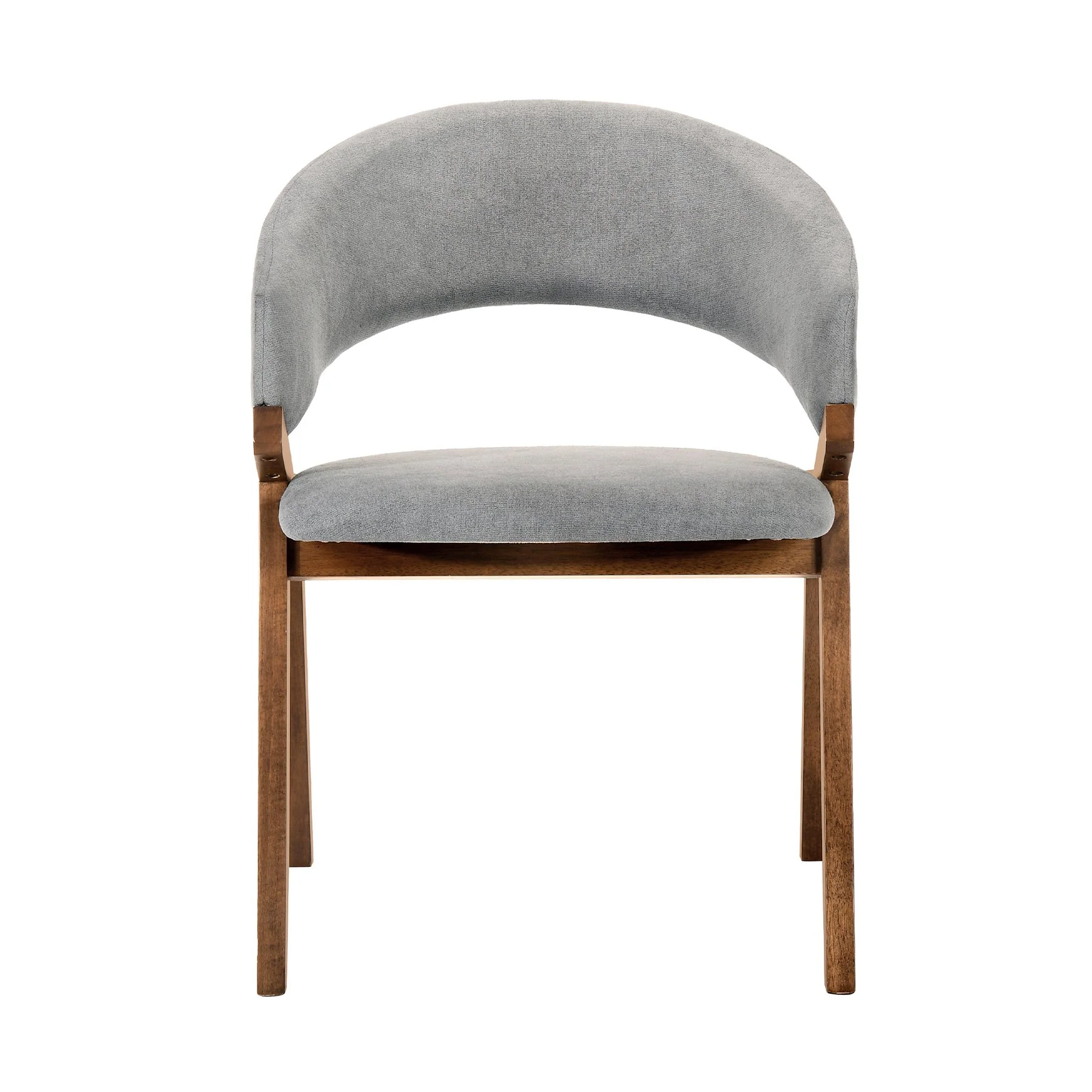 Westmont and Talulah Gray and Walnut 5 Piece Dining Set - Image 3