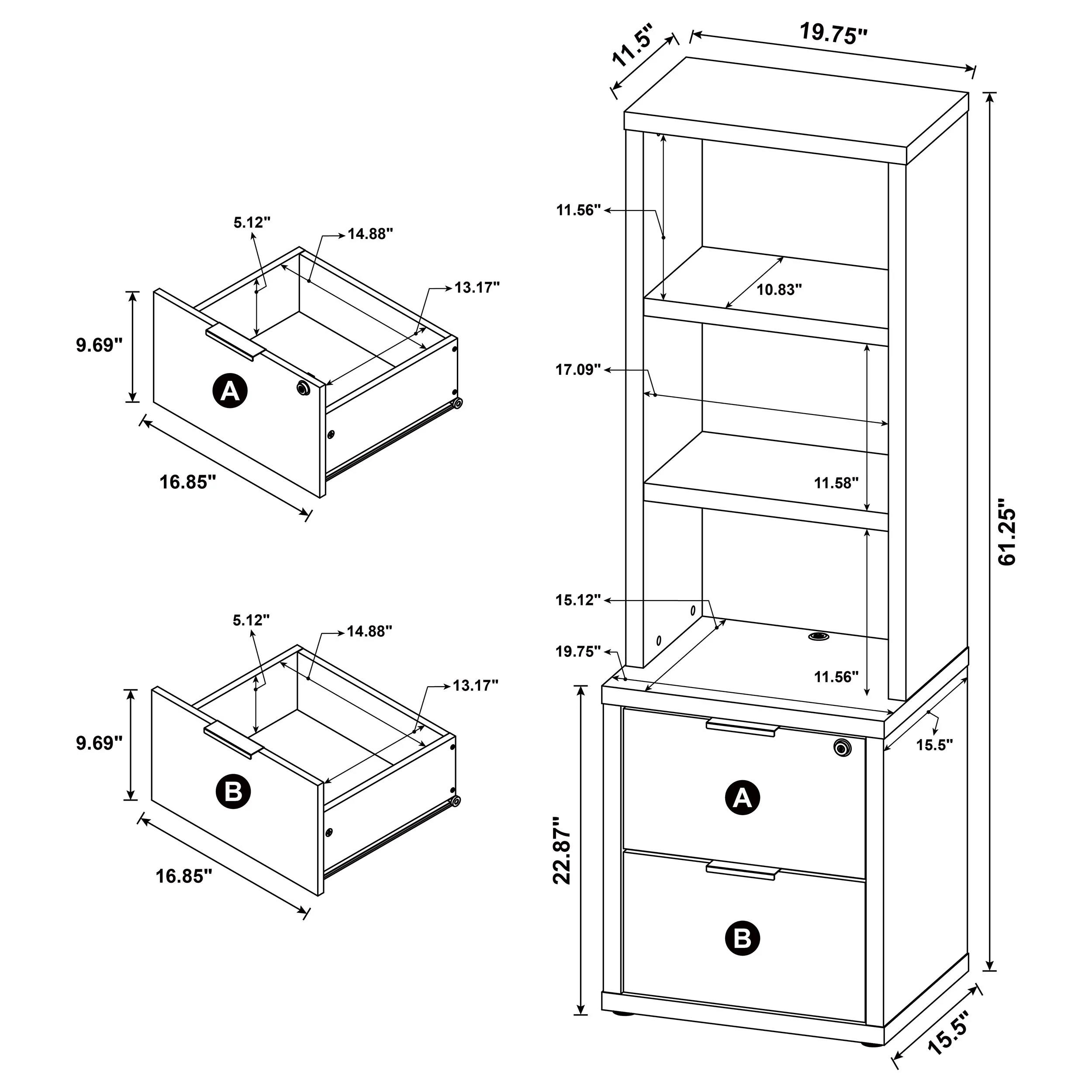 Westpark Bookcase - Image 27