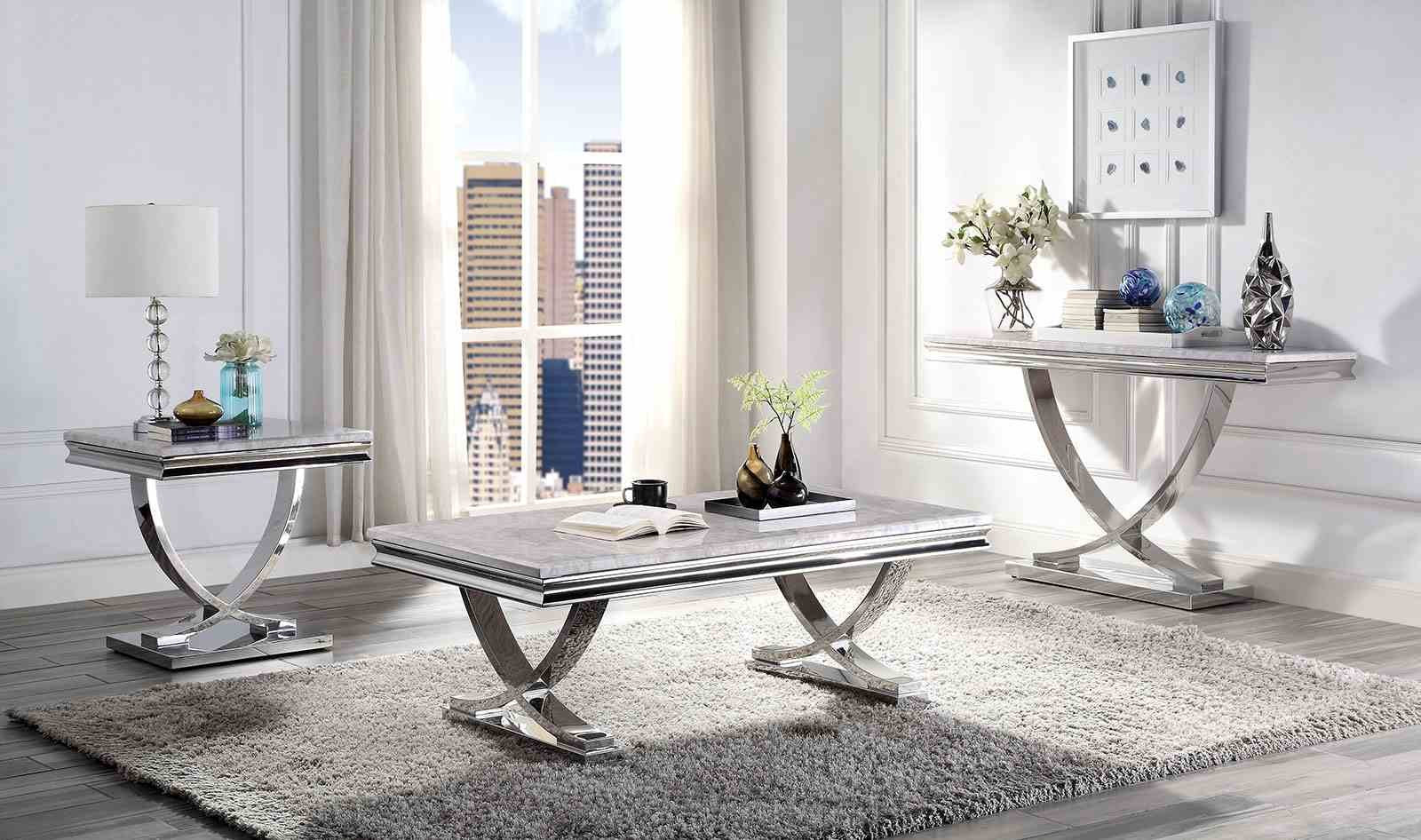 Wettingen Coffee Table, Chrome - Image 2