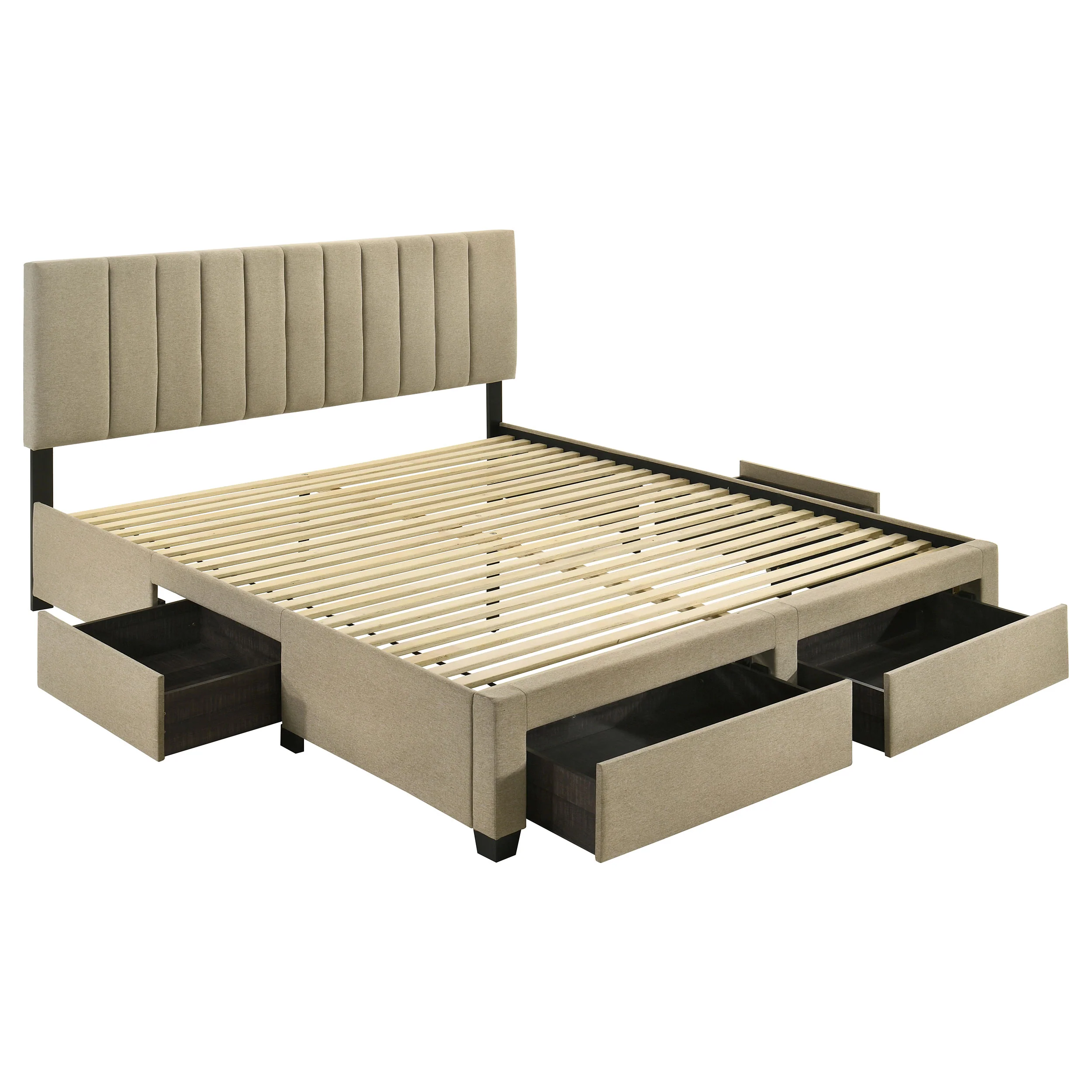 Wheatland Panel Platform Storage Bed - Image 11