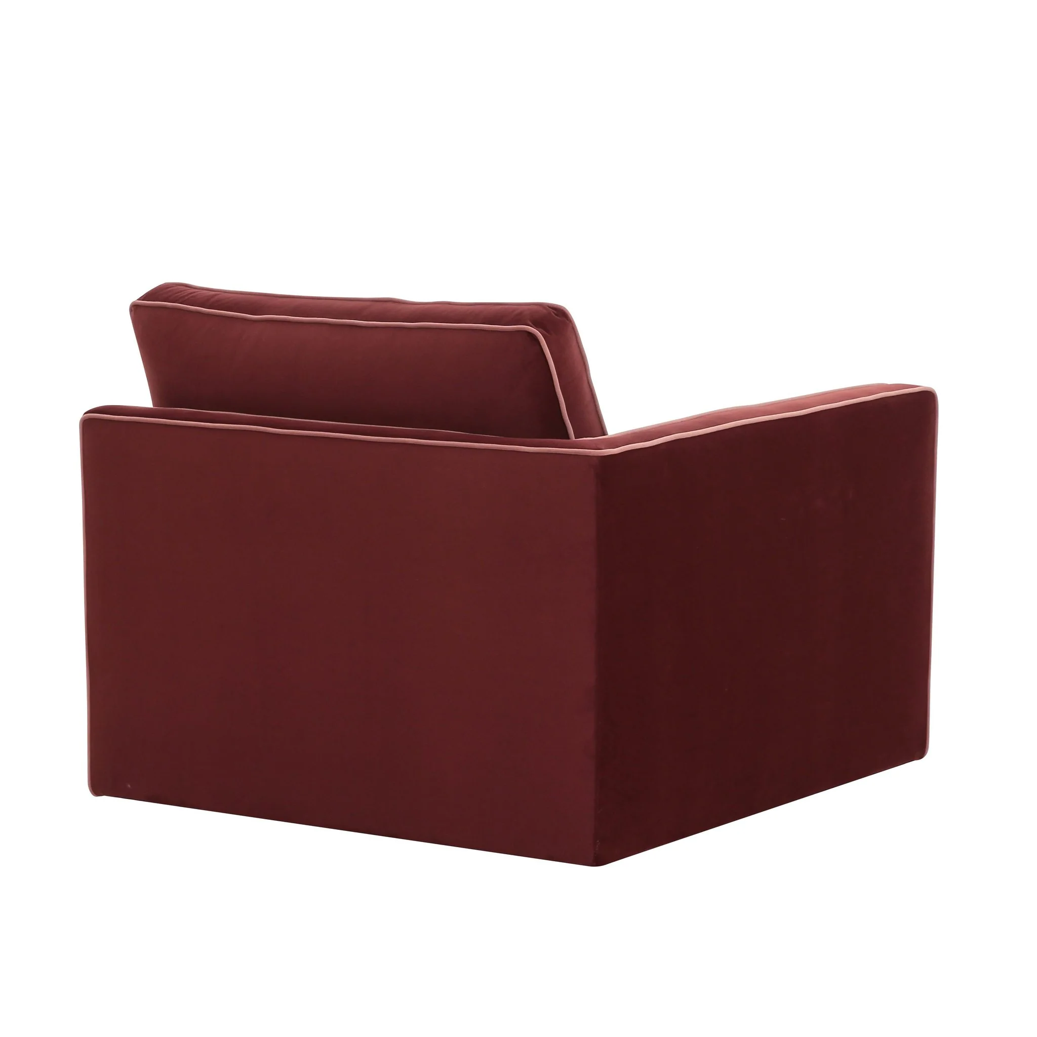 Willow Berry Red LAF Corner Chair - Image 3