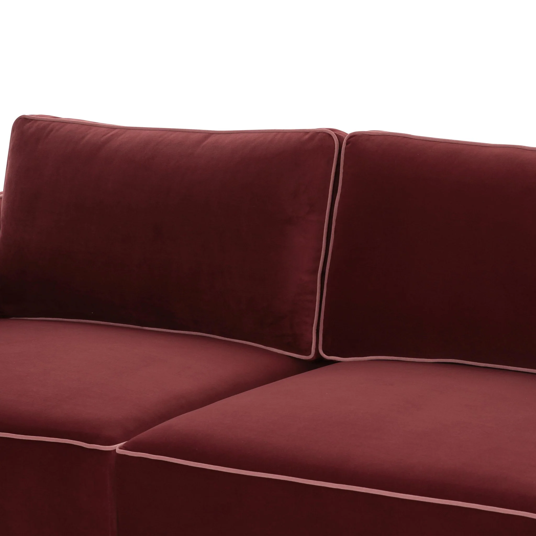 Willow Berry Red Modular Sofa - Image 5