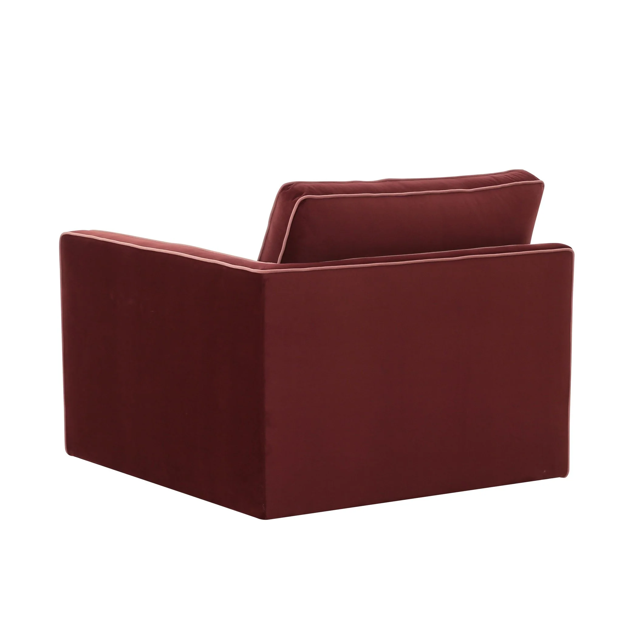 Willow Berry Red RAF Corner Chair - Image 3