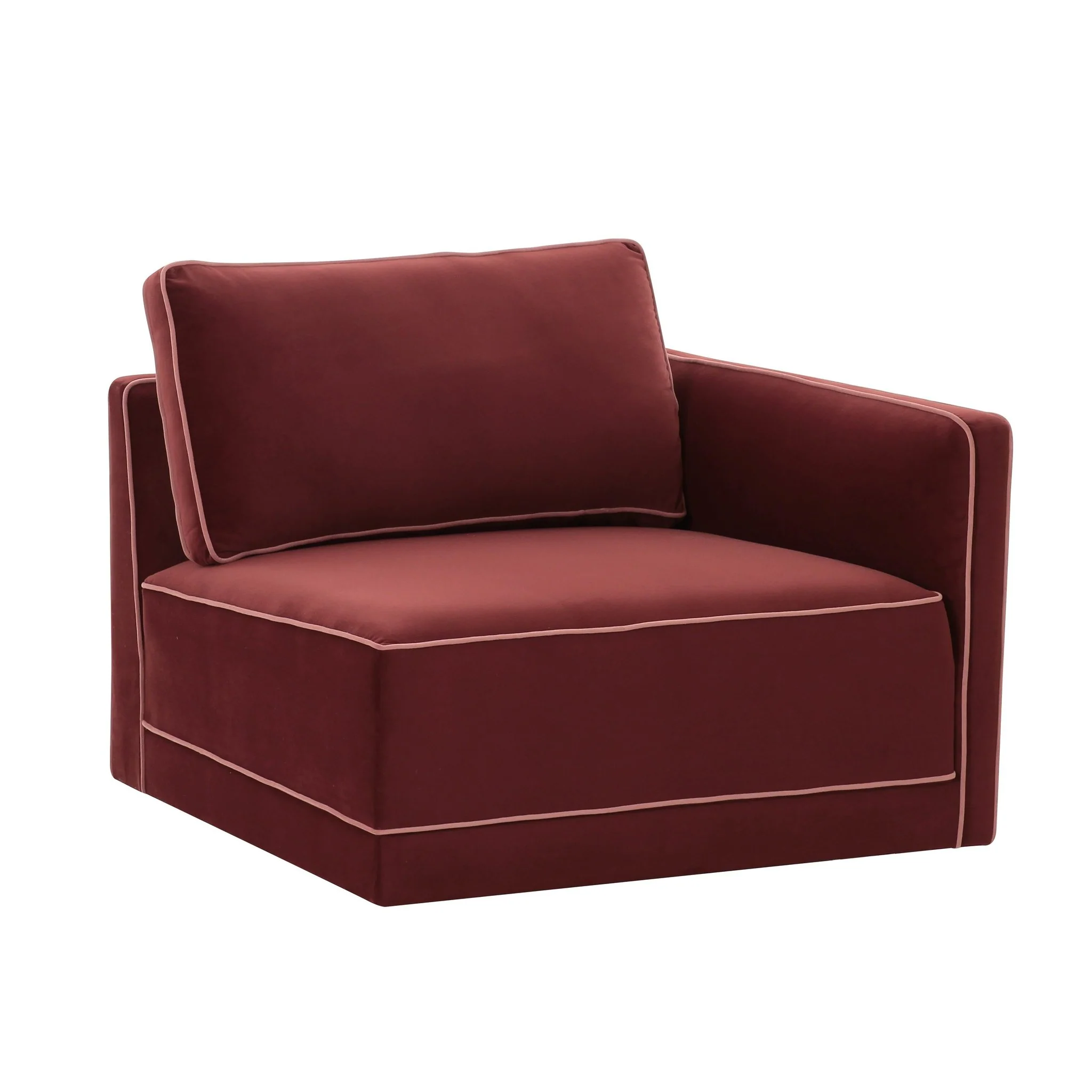 Willow Berry Red RAF Corner Chair - Image 4