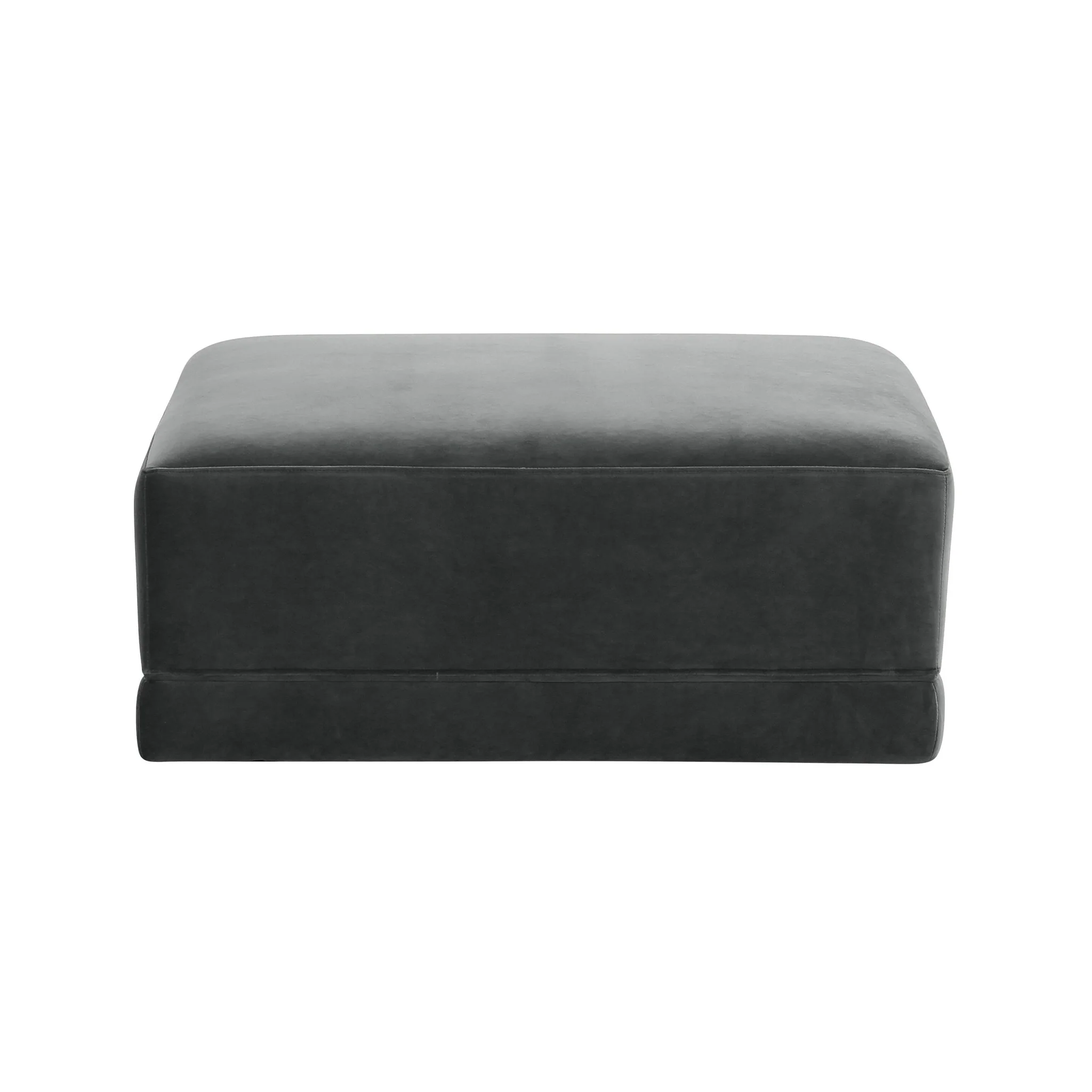Willow Charcoal Ottoman - Image 3