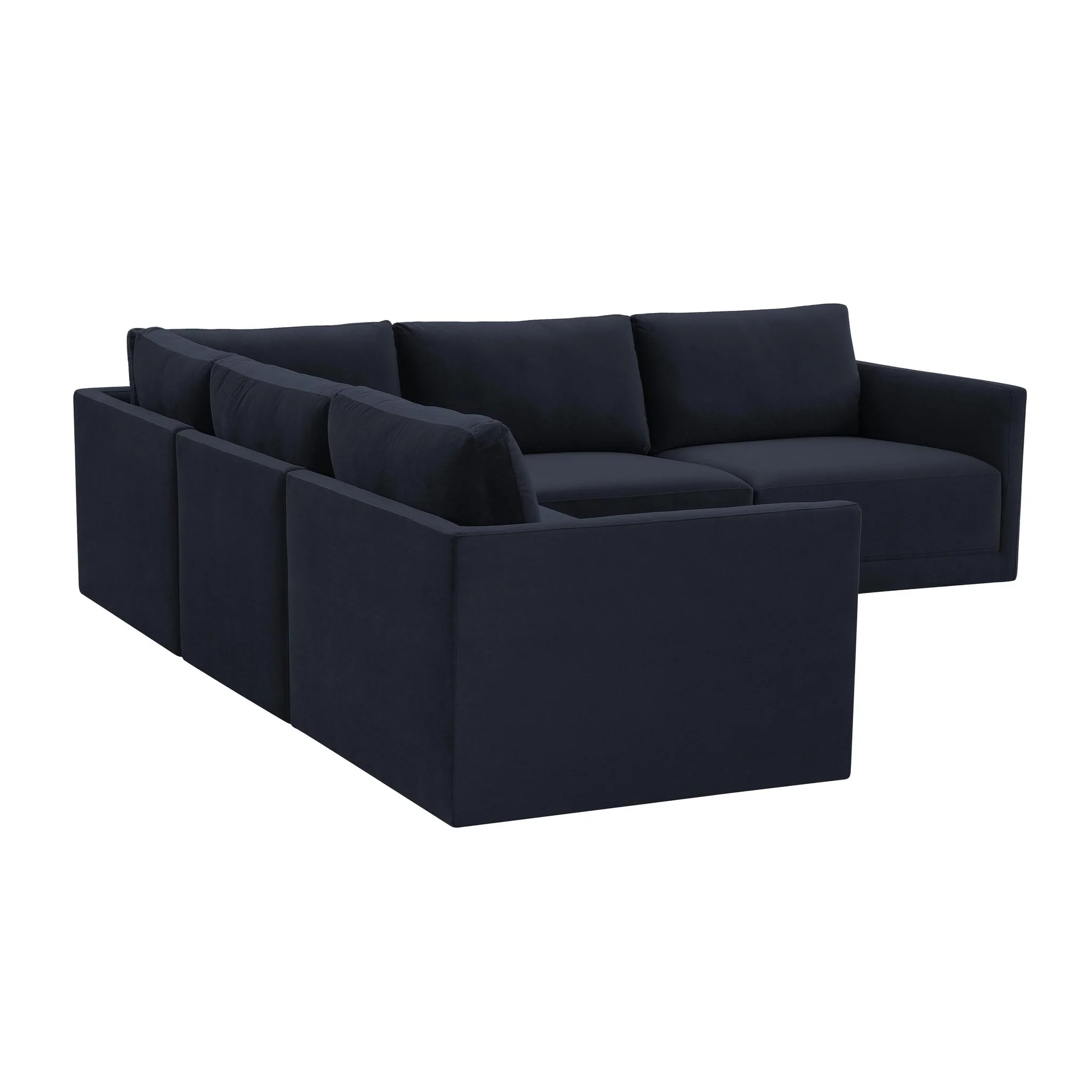 Willow Navy Modular L Sectional - Image 3
