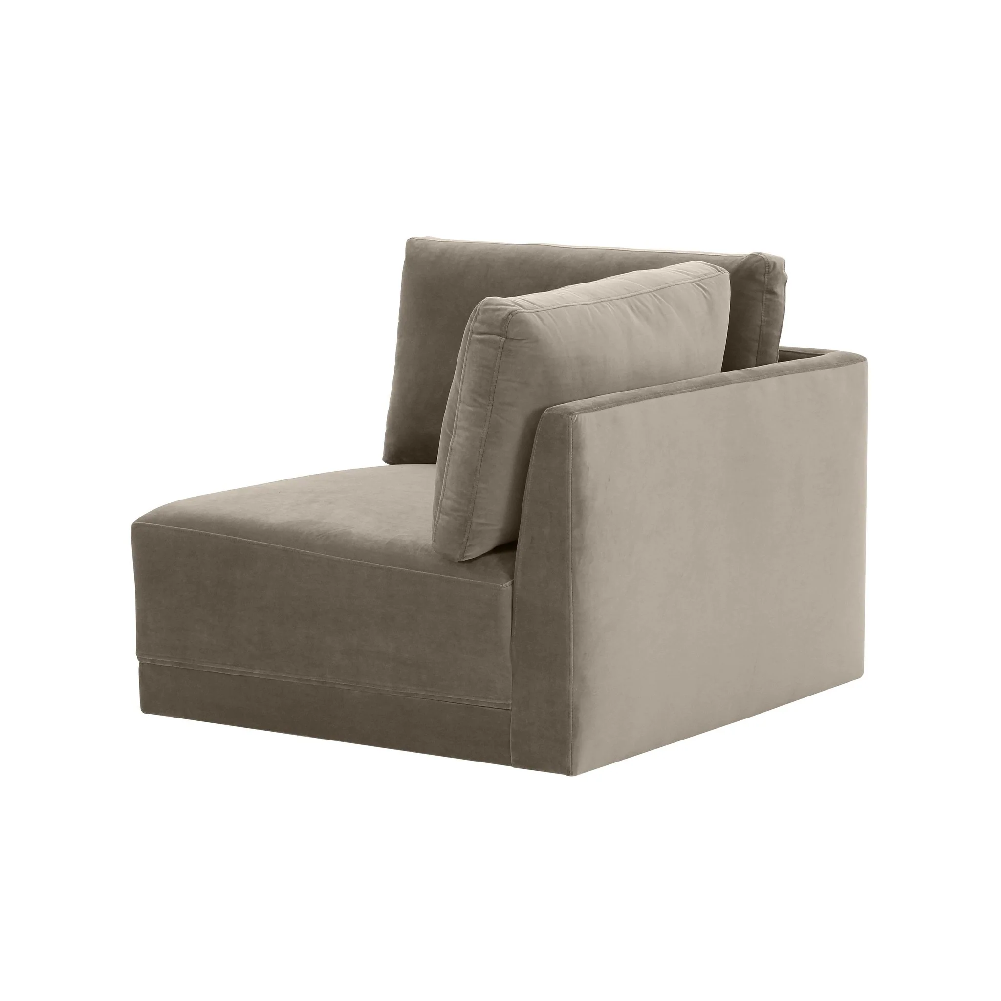 Willow Taupe Corner Chair - Image 5