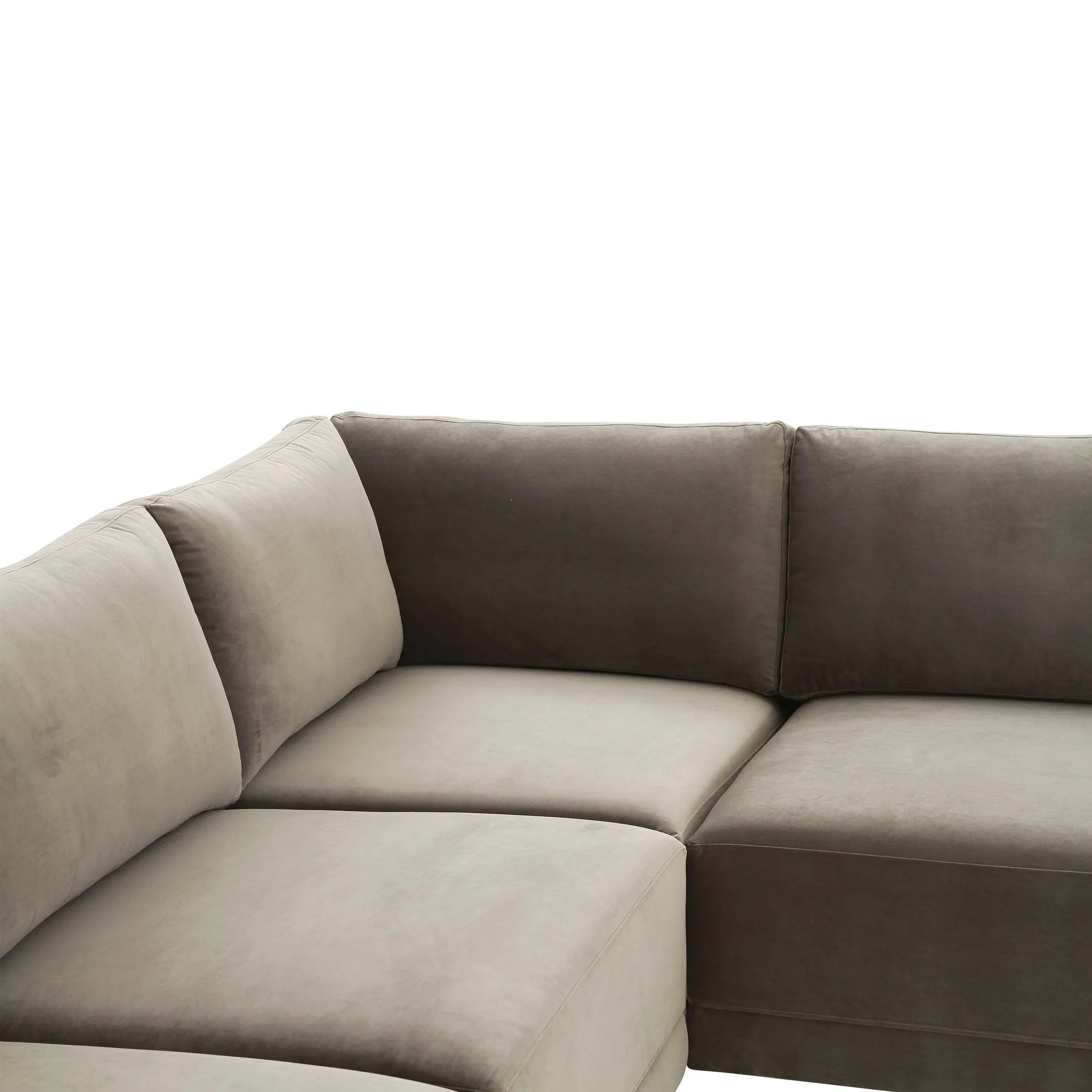 Willow Taupe Modular L Sectional - Image 5