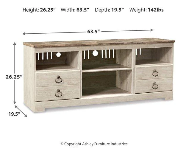 Willowton 3-Piece Entertainment Center - Image 25