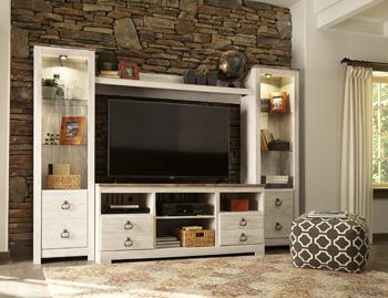 Willowton 4-Piece Entertainment Center - Image 3