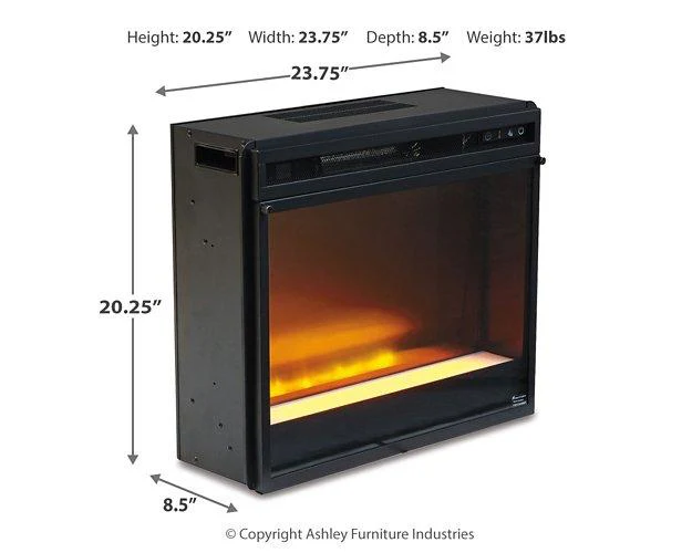 Willowton 64" TV Stand with Electric Fireplace - Image 23