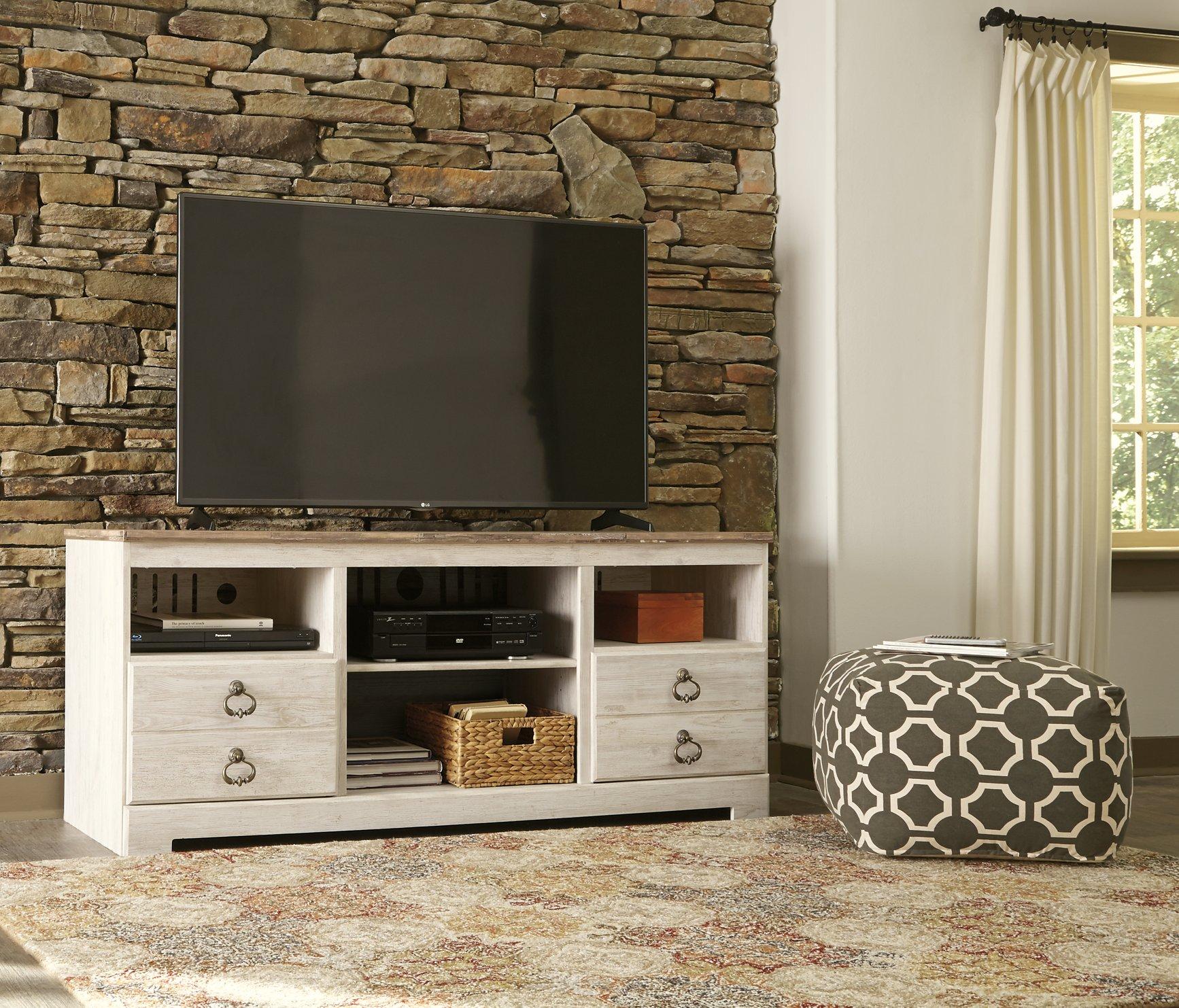 Willowton 64" TV Stand with Electric Fireplace - Image 9