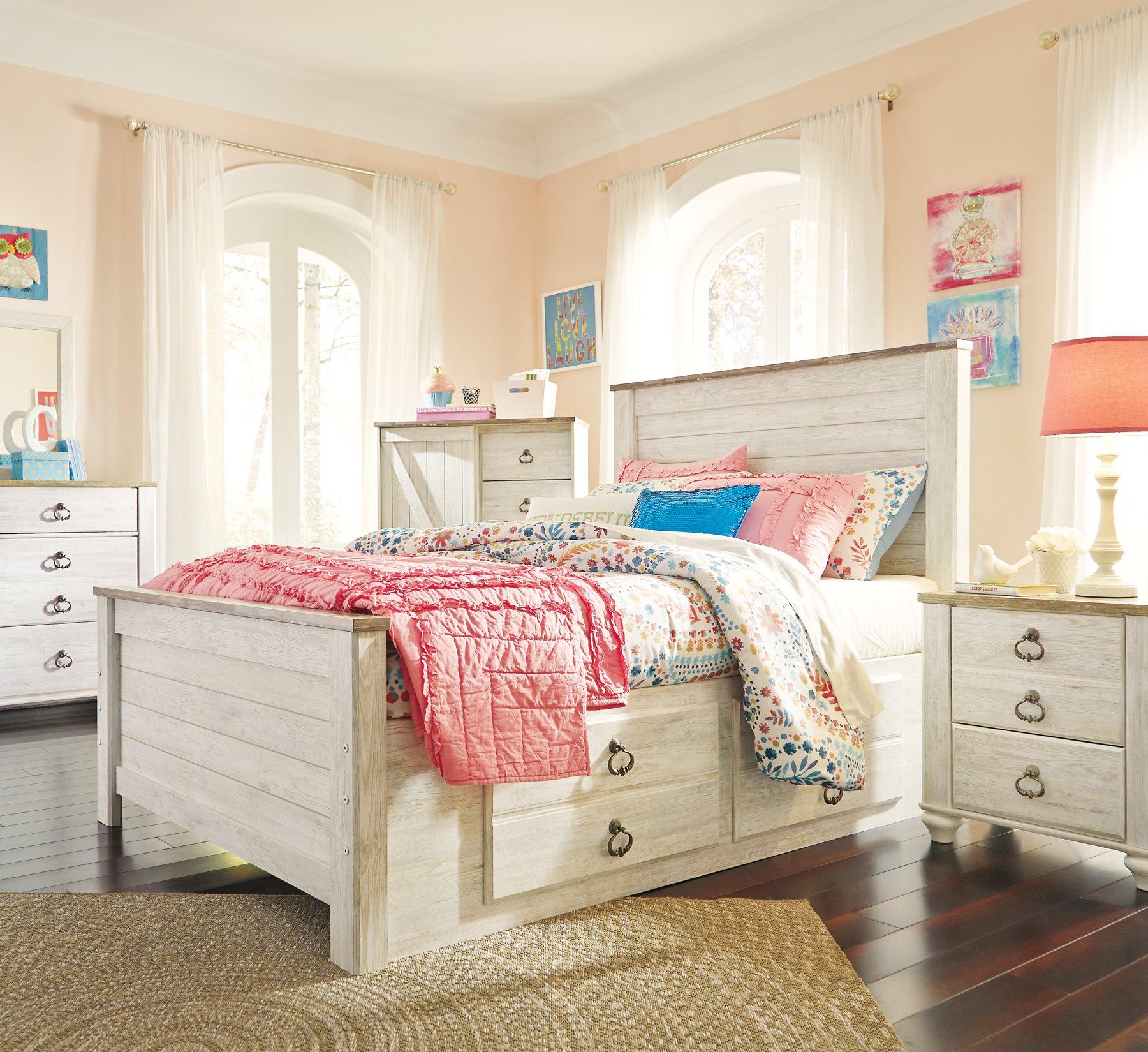 Willowton Bed with 2 Storage Drawers - Image 24
