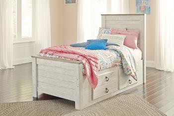 Willowton Bed with 2 Storage Drawers - Image 3