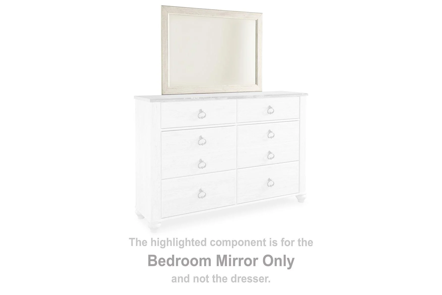 Willowton Bedroom Mirror - Image 2
