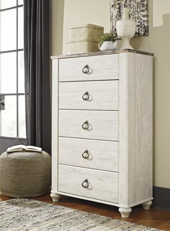 Willowton Chest of Drawers - Image 3