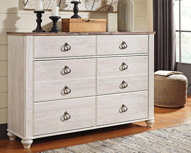 Willowton Dresser and Mirror - Image 6