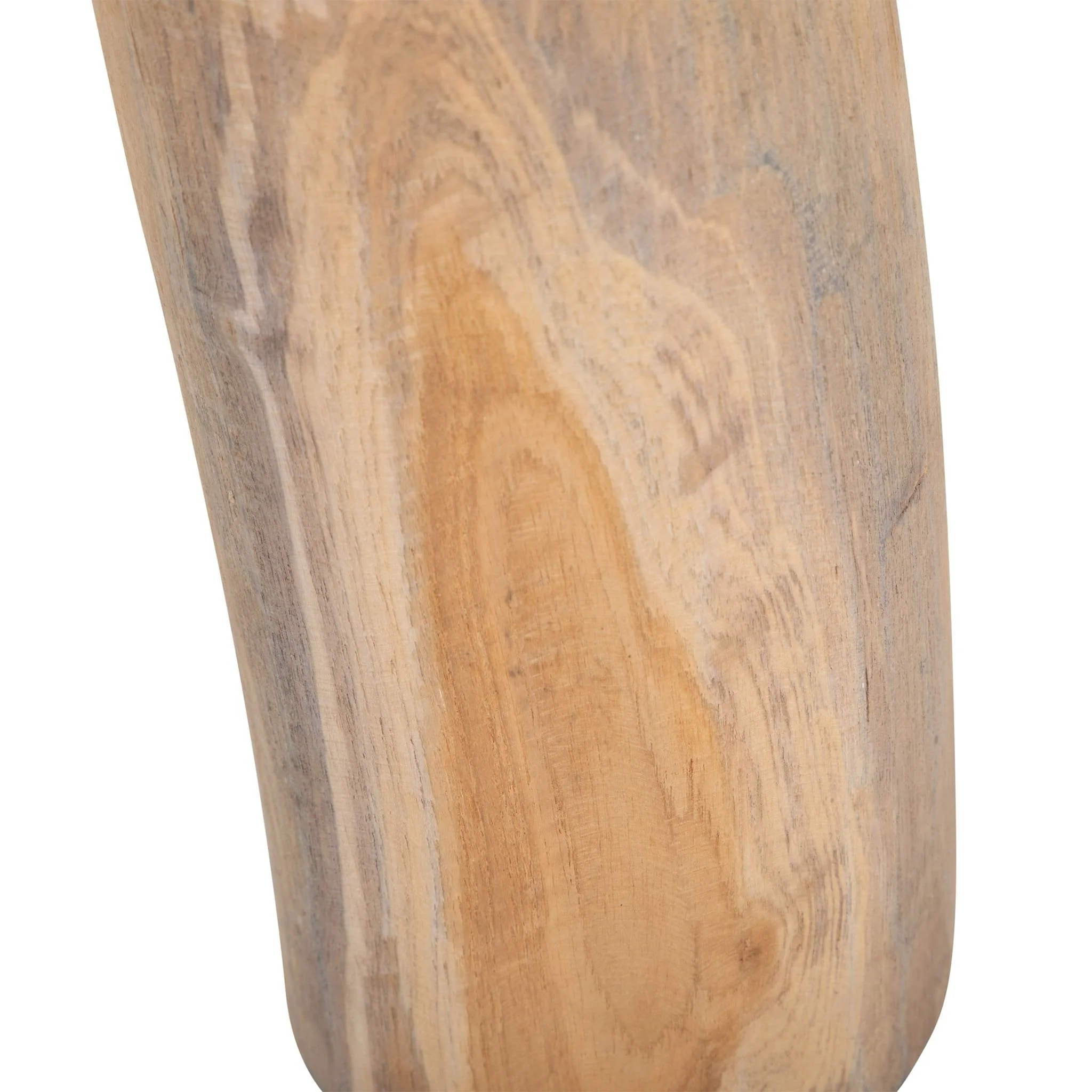 Wood, 10" Door Stopper W/ Handle, Natural - Image 5