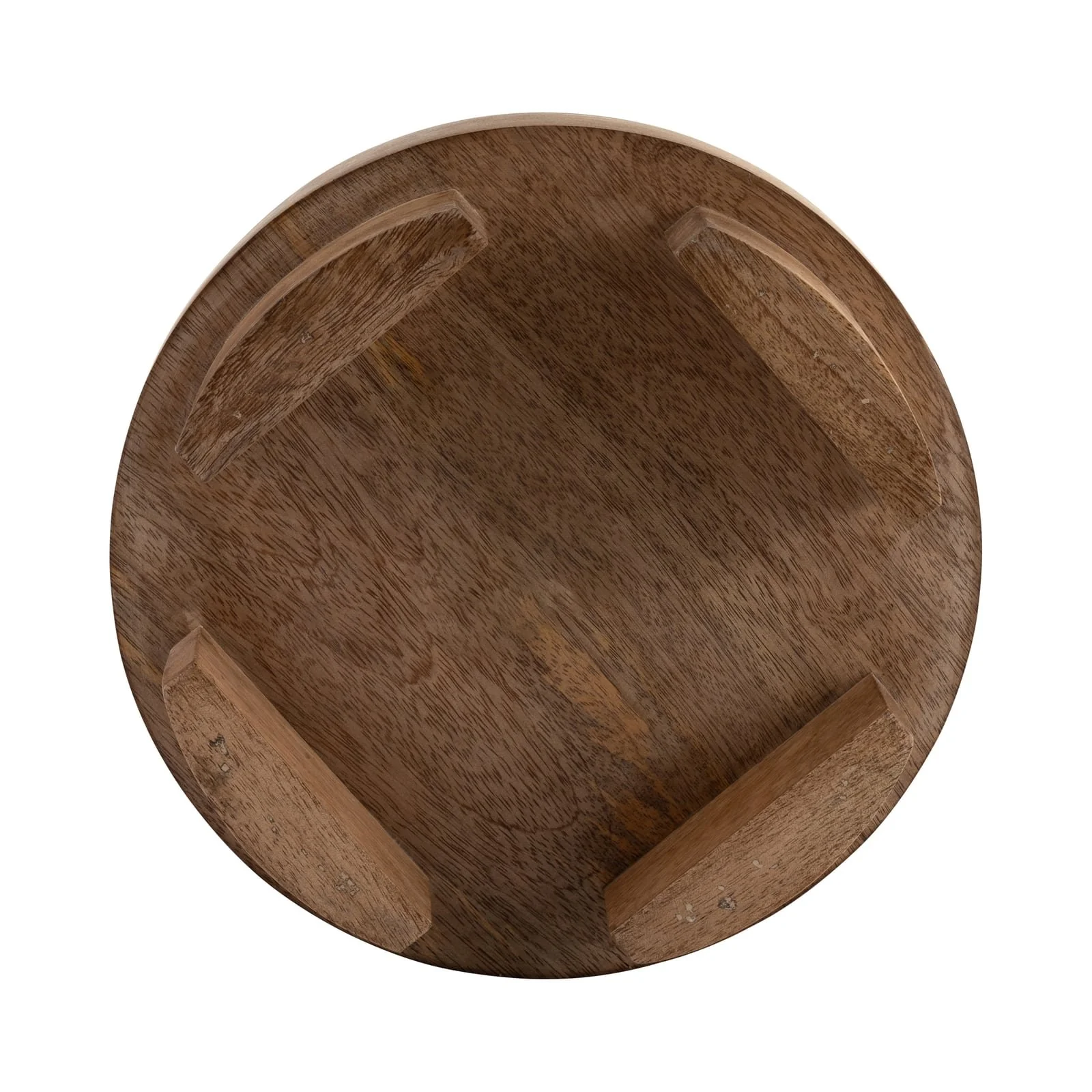 Wood, 10"d 4-legged Riser, Brown - Image 7