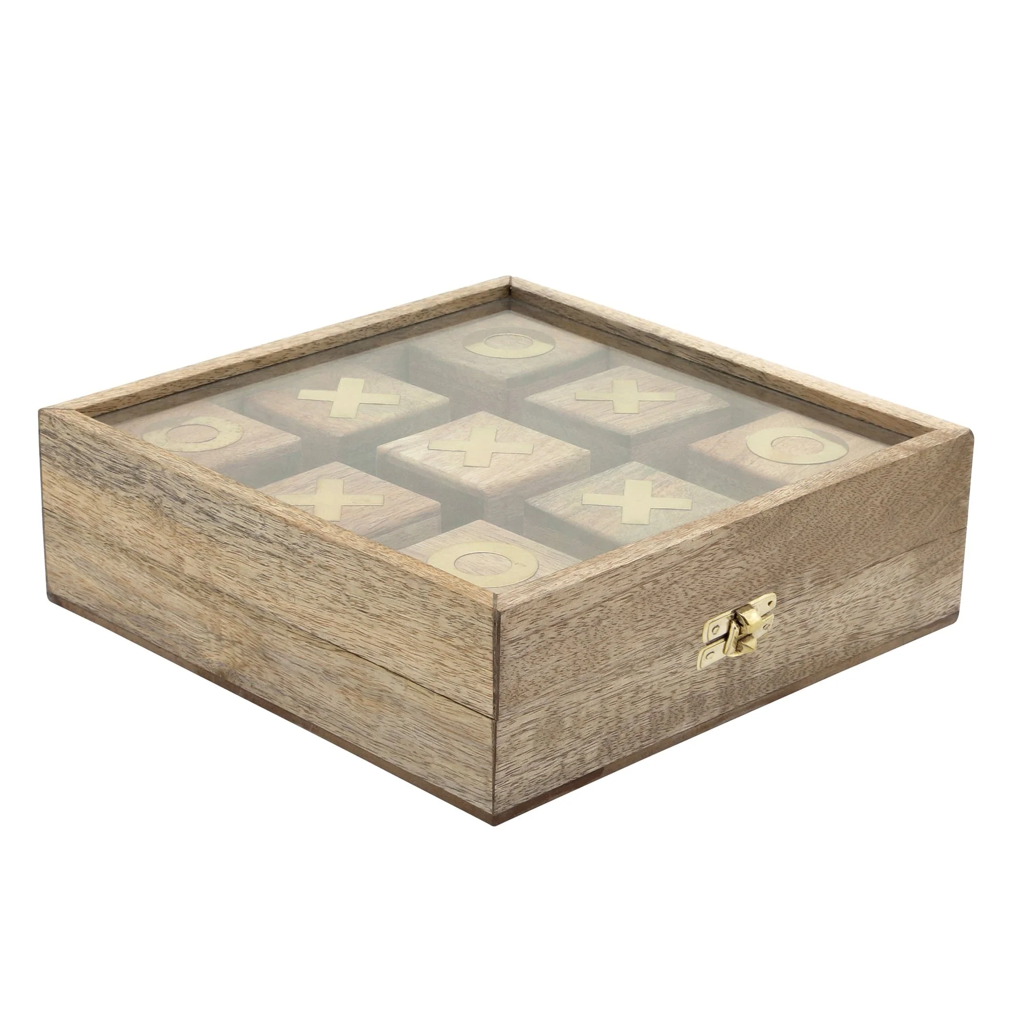 Wood, 10x10 Tic Tac Toe, Natural - Image 3