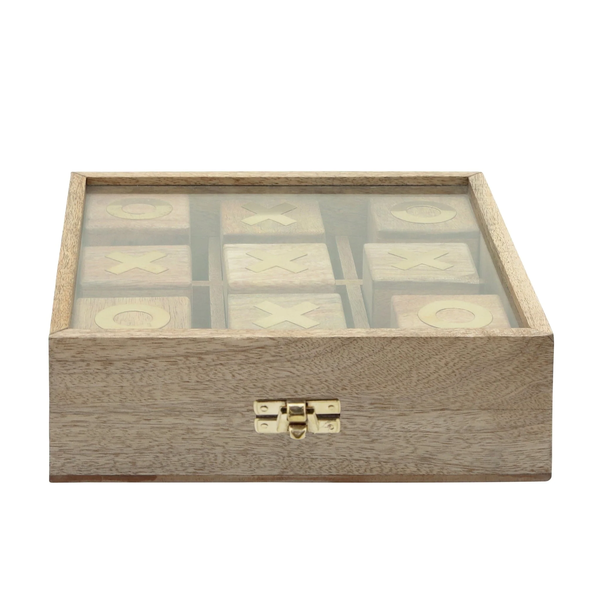 Wood, 10x10 Tic Tac Toe, Natural - Image 5