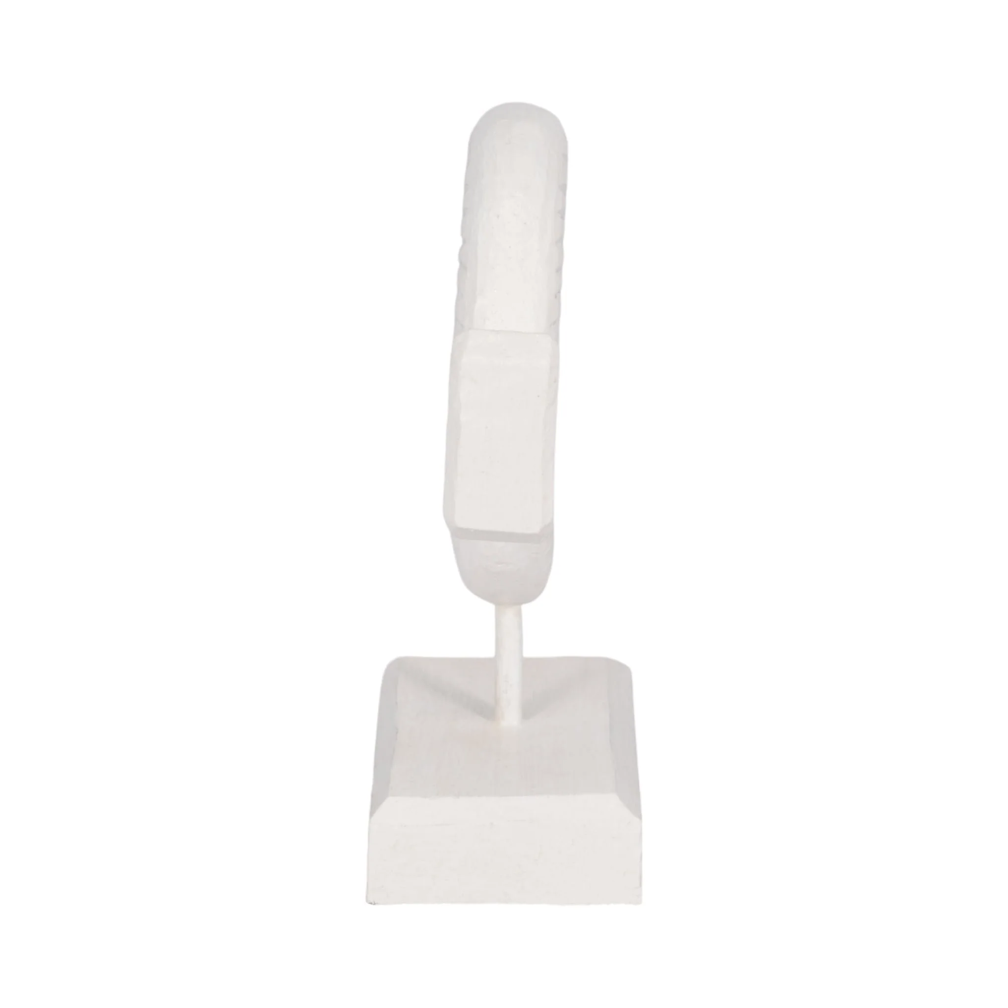 Wood, 11" Fish On Stand, White - Image 4