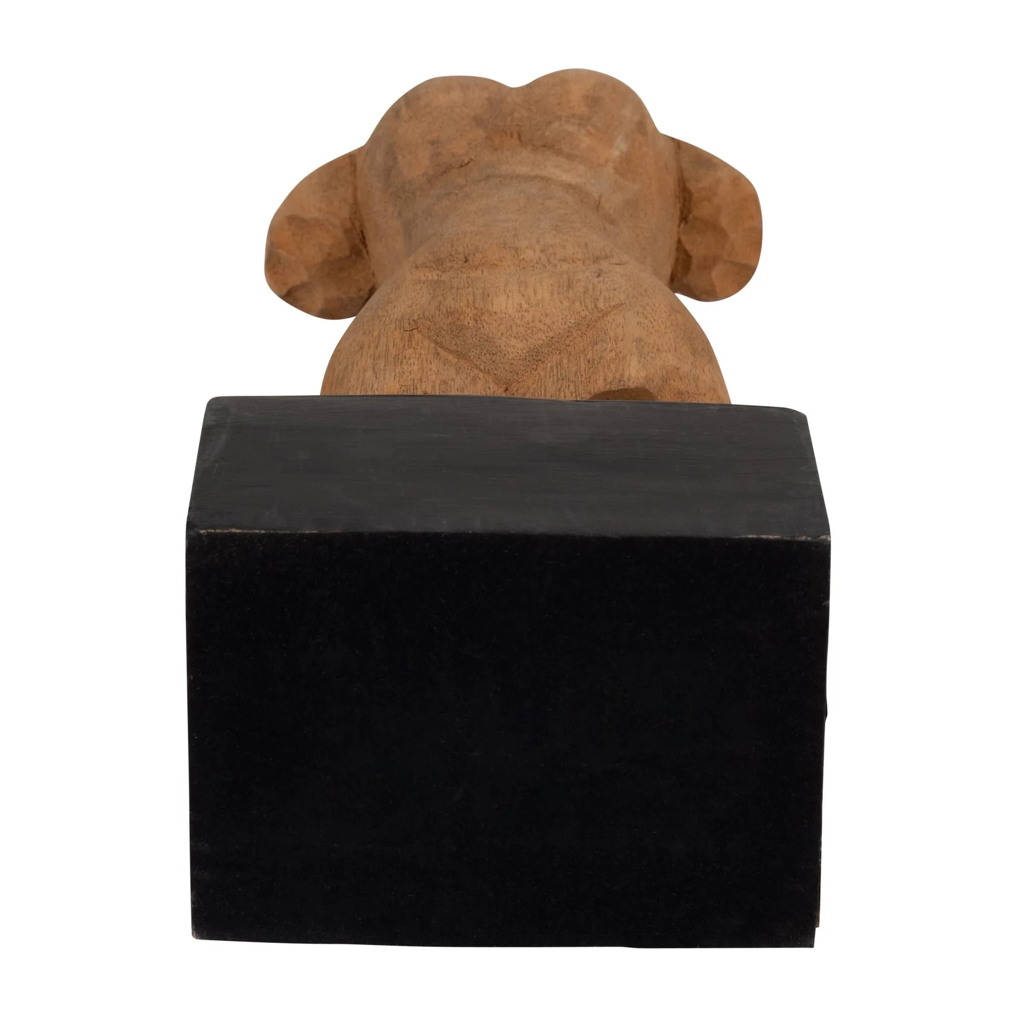 Wood, 15" Female Bust, Brown - Image 7
