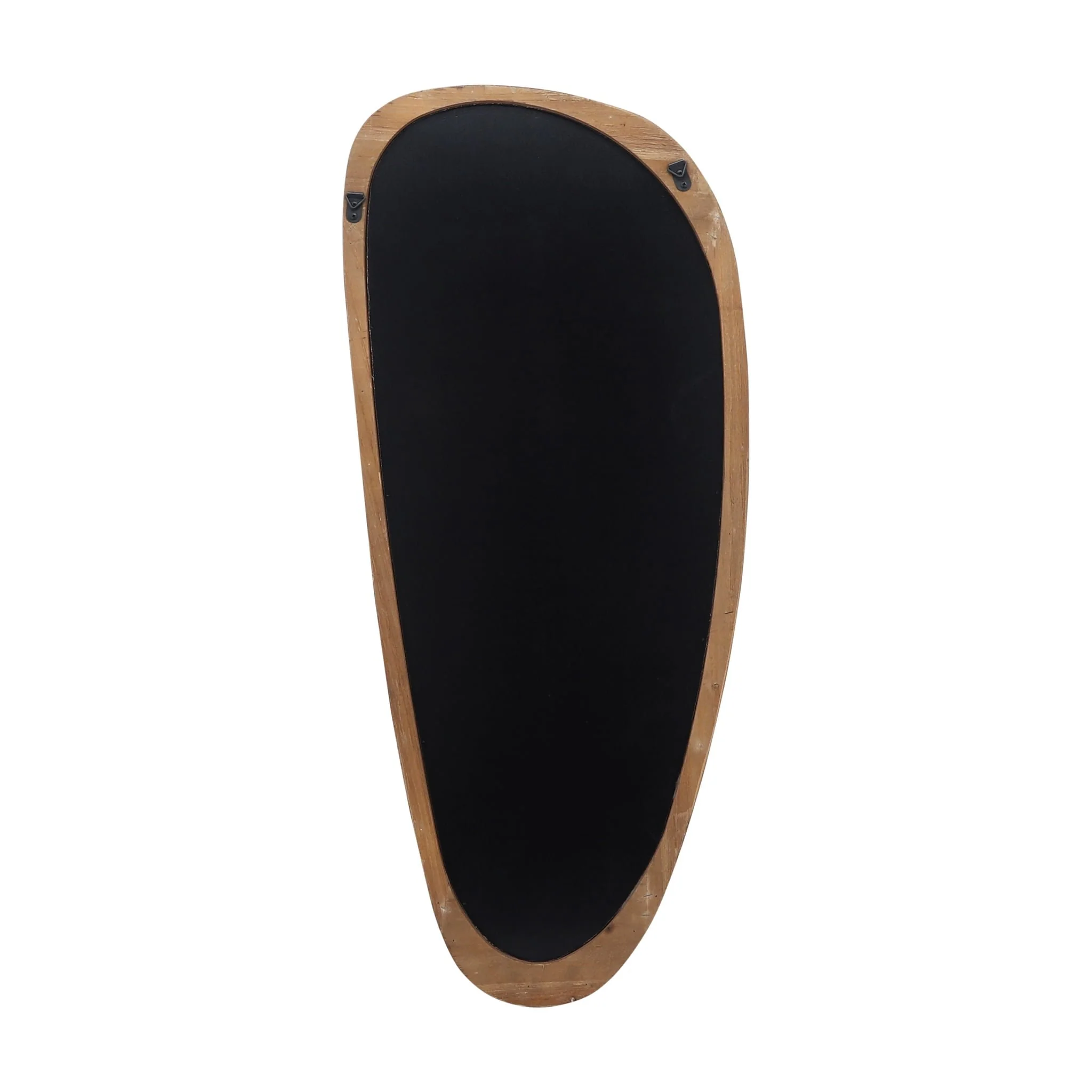 Wood, 15x36 Egg Shaped Mirror, Brown Wb - Image 2