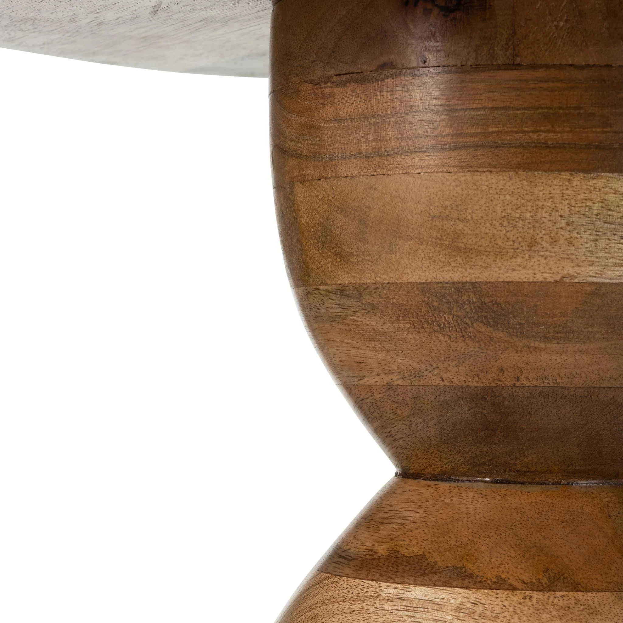 Wood, 16"dx19"h Simple Side Table, Natural Kd - Image 5