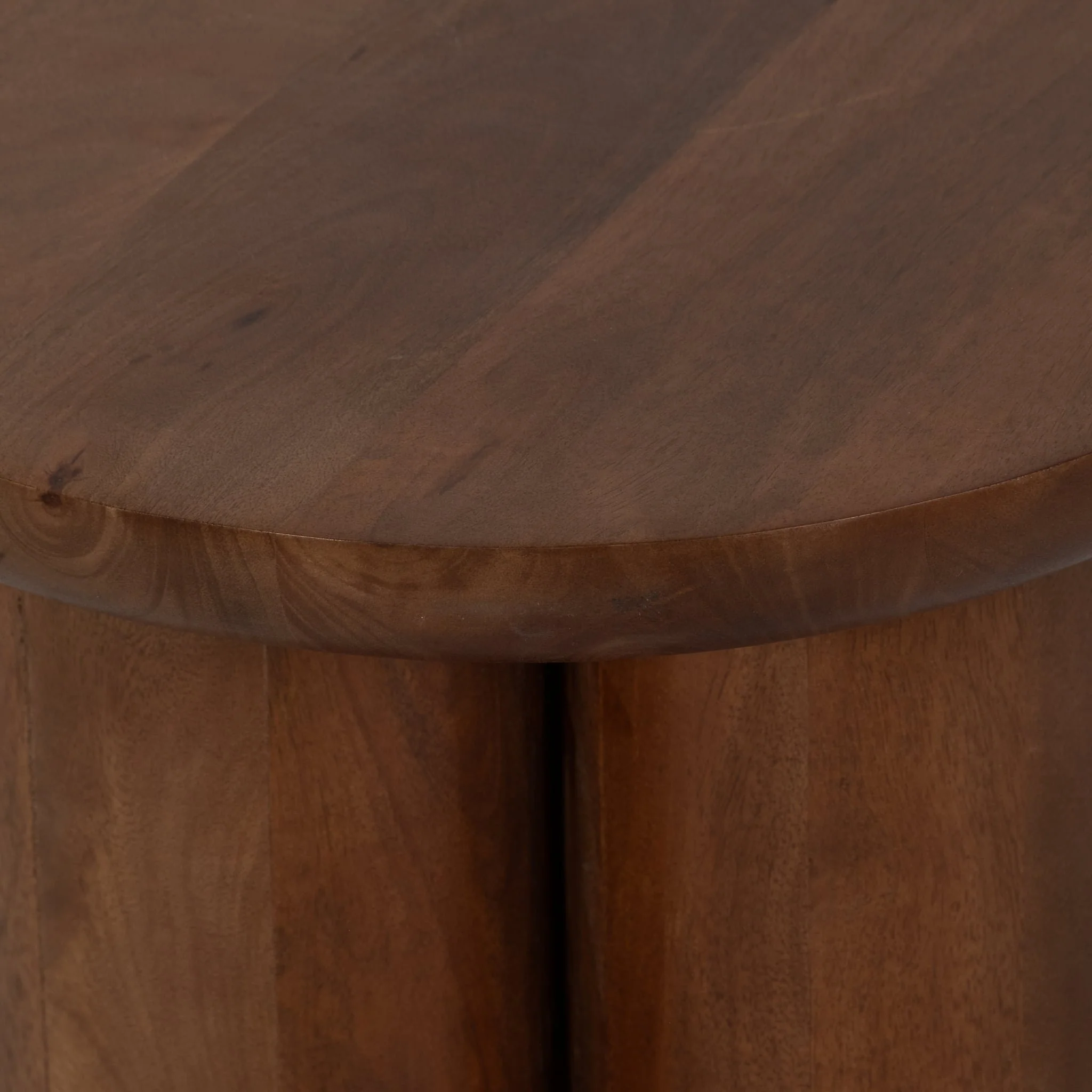Wood, 18" Scandinavian Side Table, Brown - Image 4