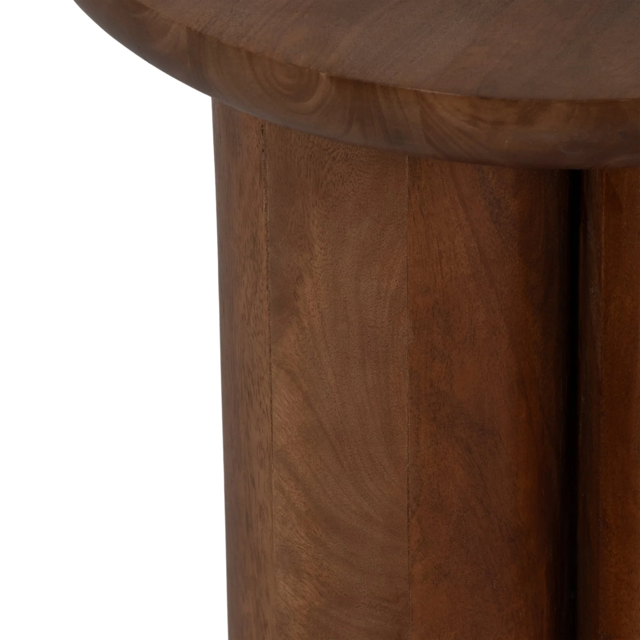 Wood, 18" Scandinavian Side Table, Brown - Image 5