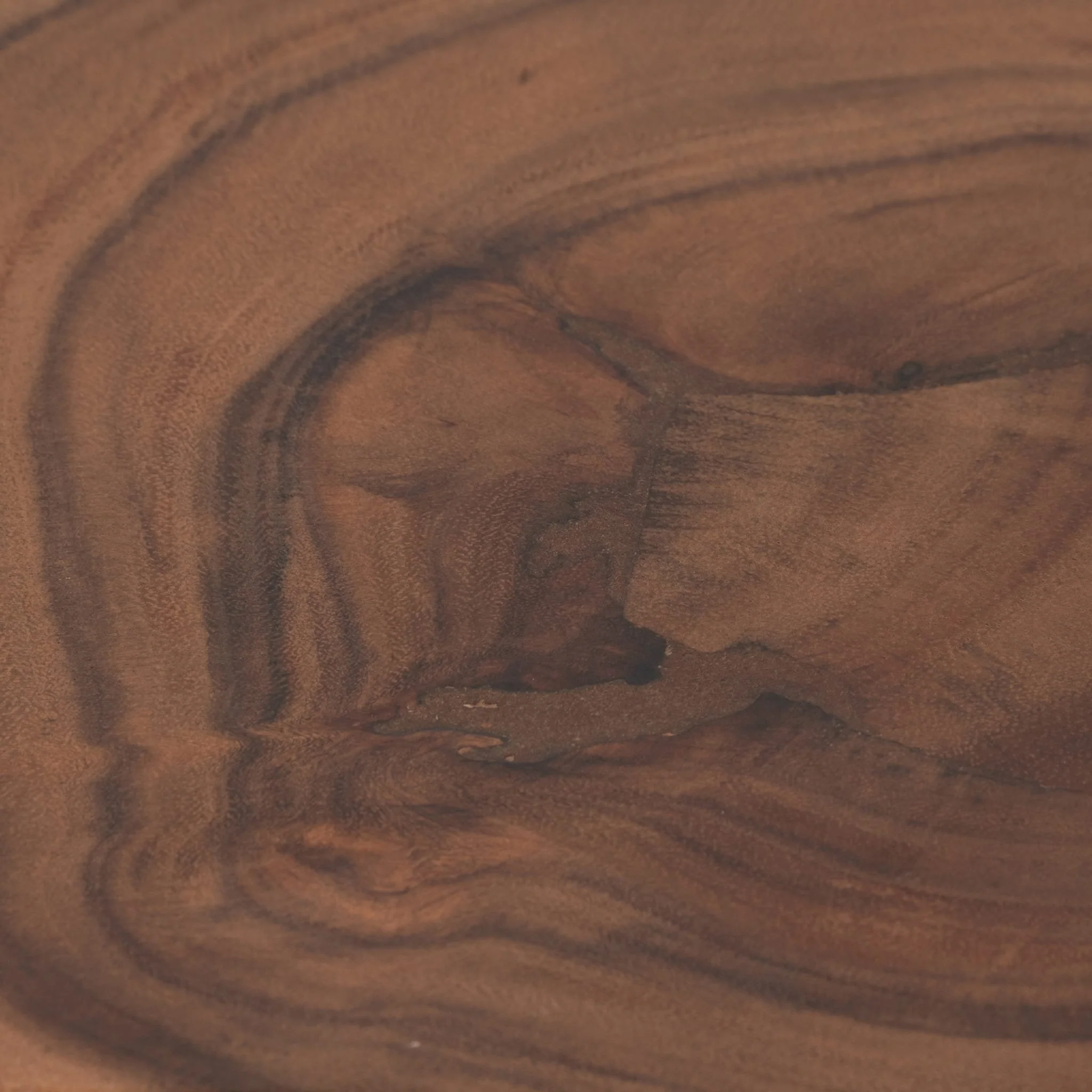 Wood, 18" Twisted Accent Table, Natural - Image 6