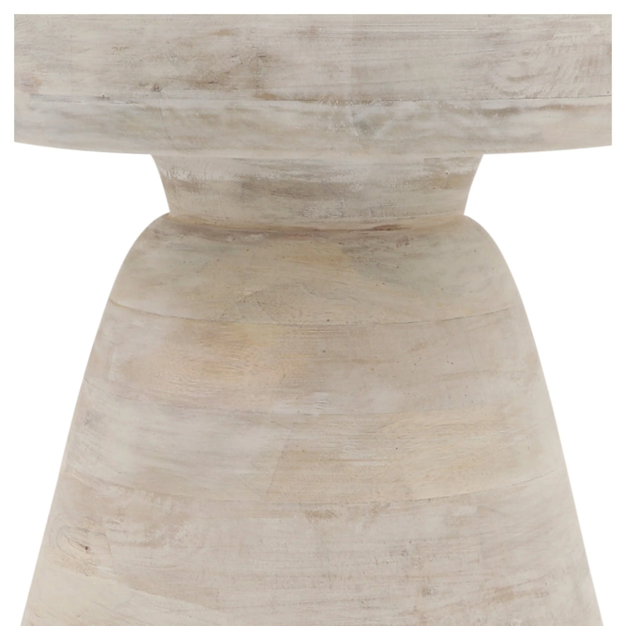 Wood, 19" Side Table, White - Image 4